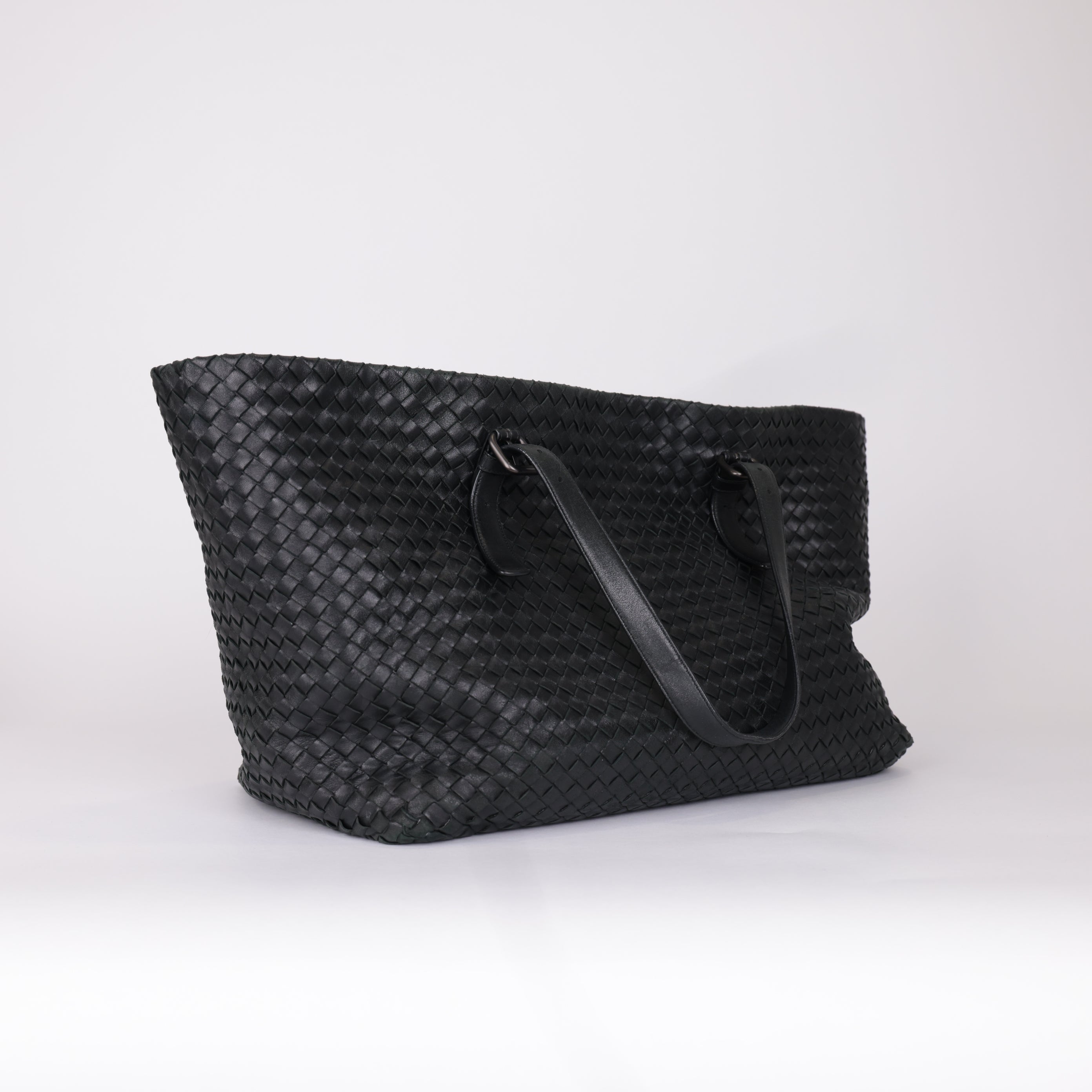 PRE OWNED- Bottega Veneta Cabat leather handbag