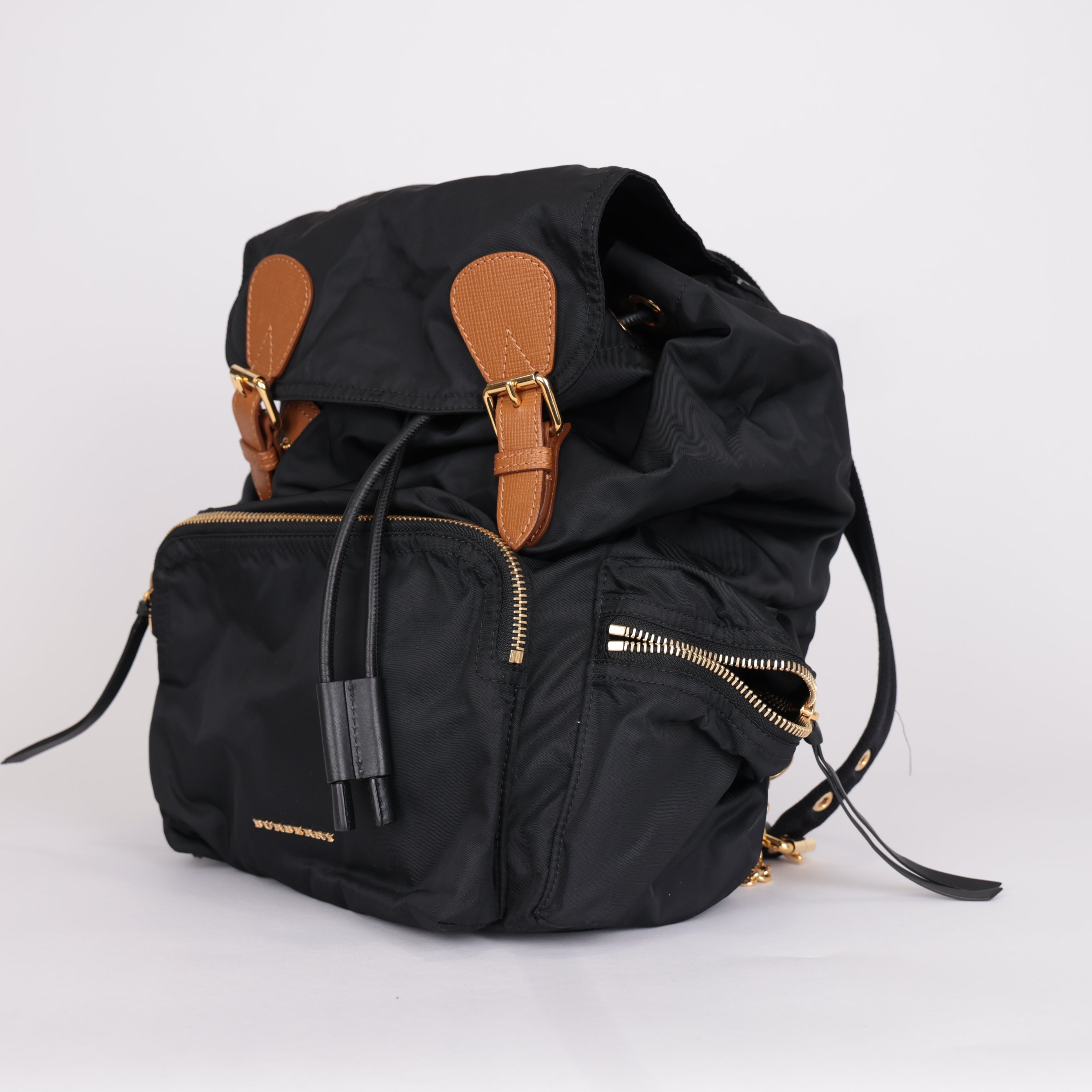 PRE OWNDE- Burberry The Rucksack cloth backpack