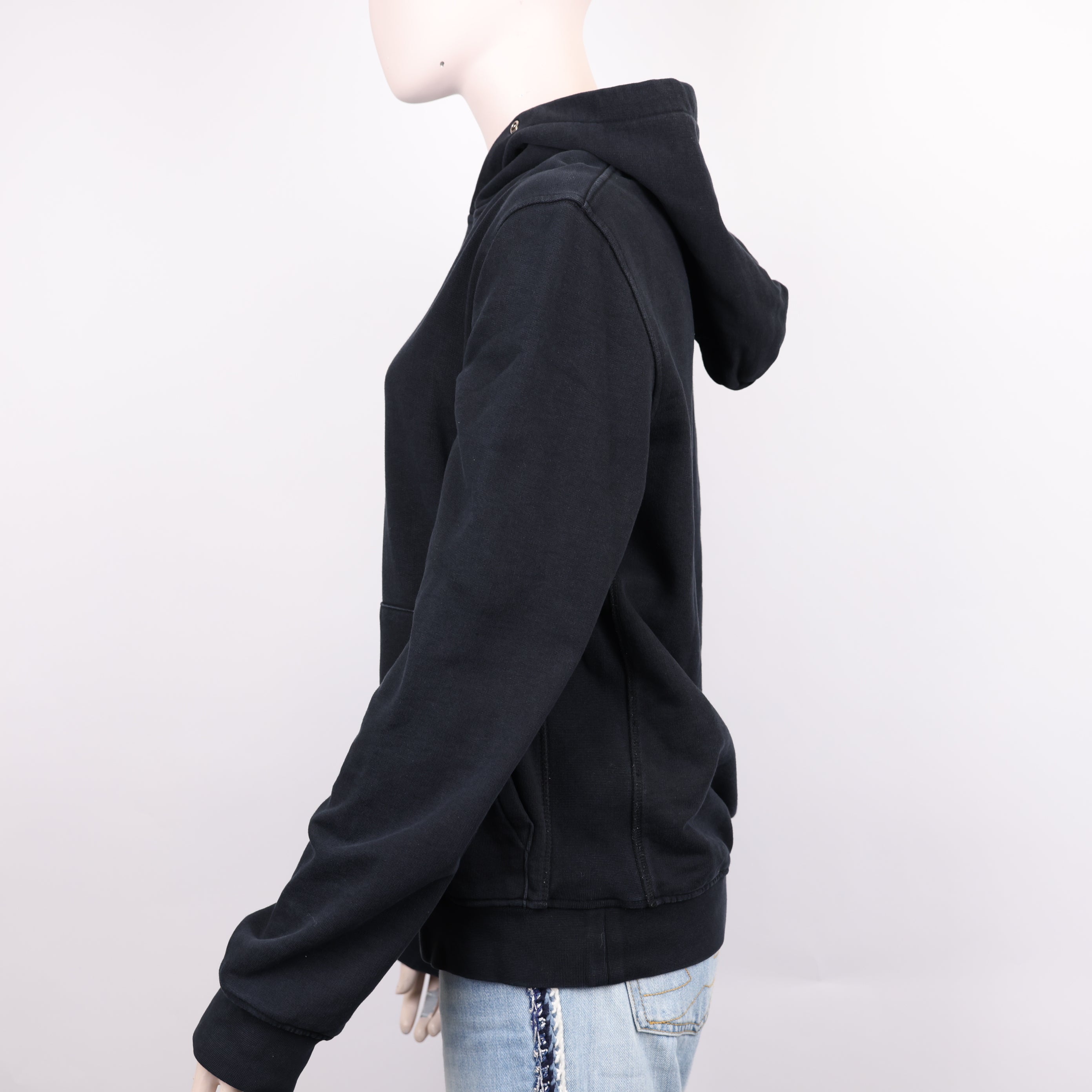 PRE OWNED- Prada black hoodie L size