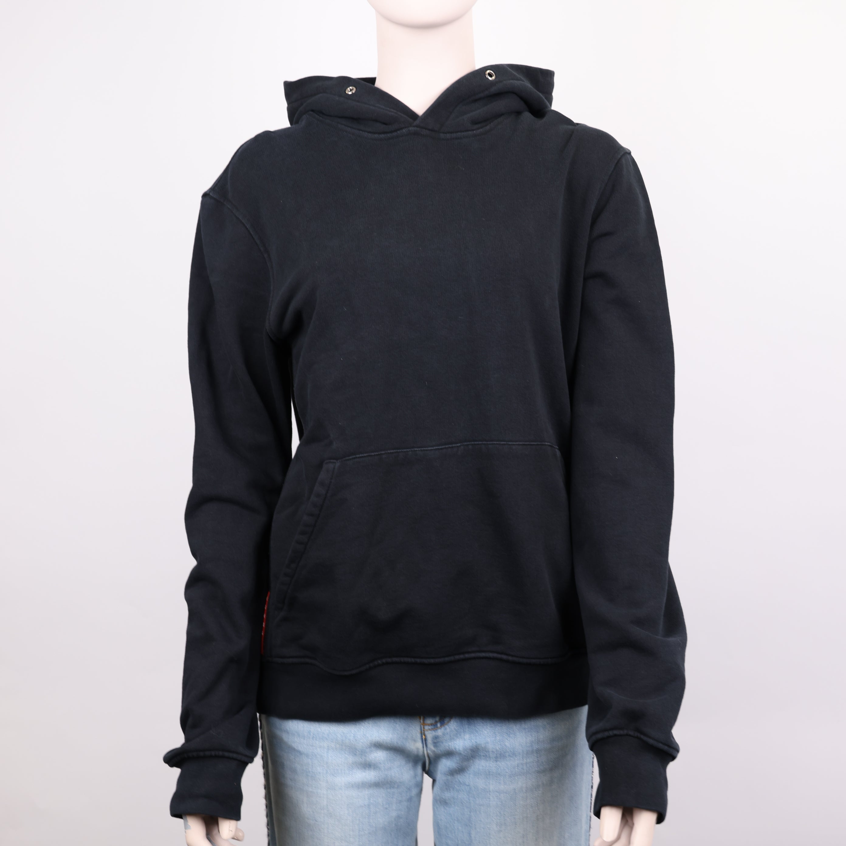 PRE OWNED- Prada black hoodie L size