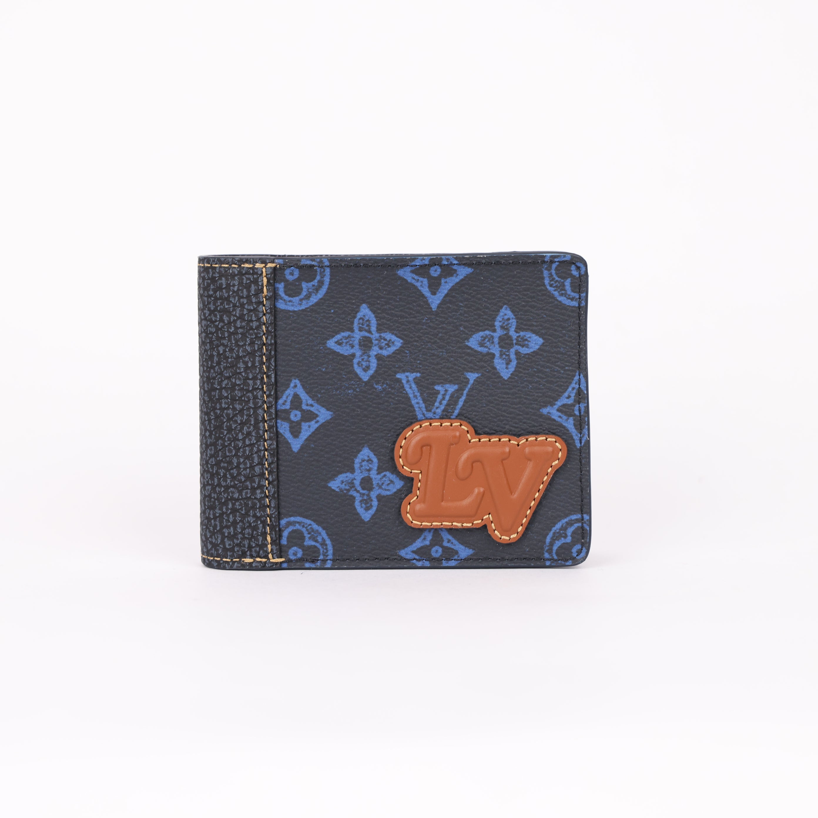 PRE OWNED- Monogram LV Record Slender Wallet