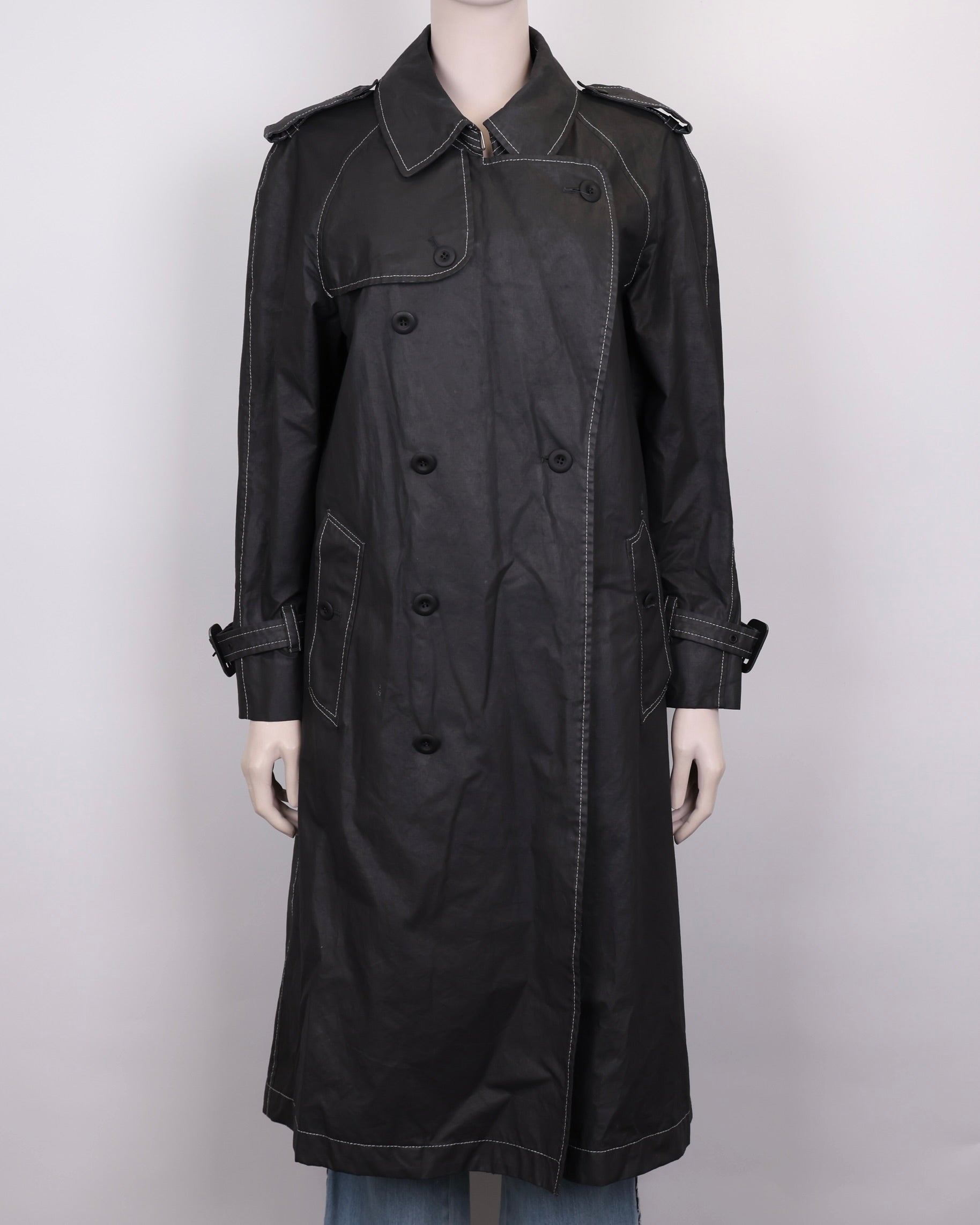 PRE OWNED- MAISON MARGIELA TRENCH COAT Size 6