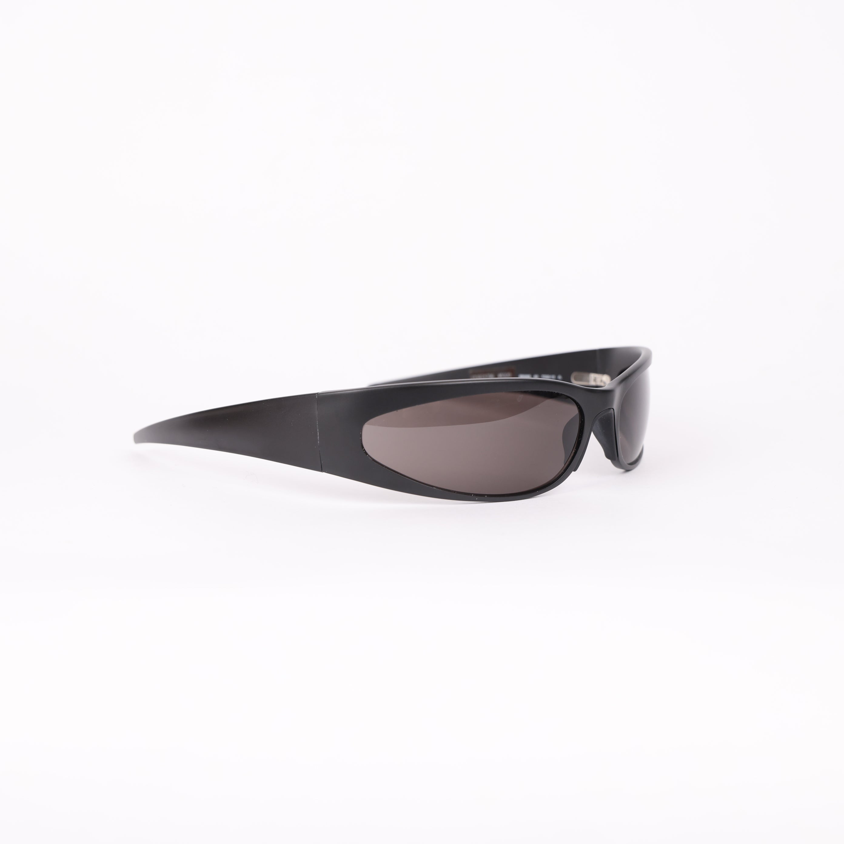 PRE OWNED- Balenciaga aluminium geometr sunglasses