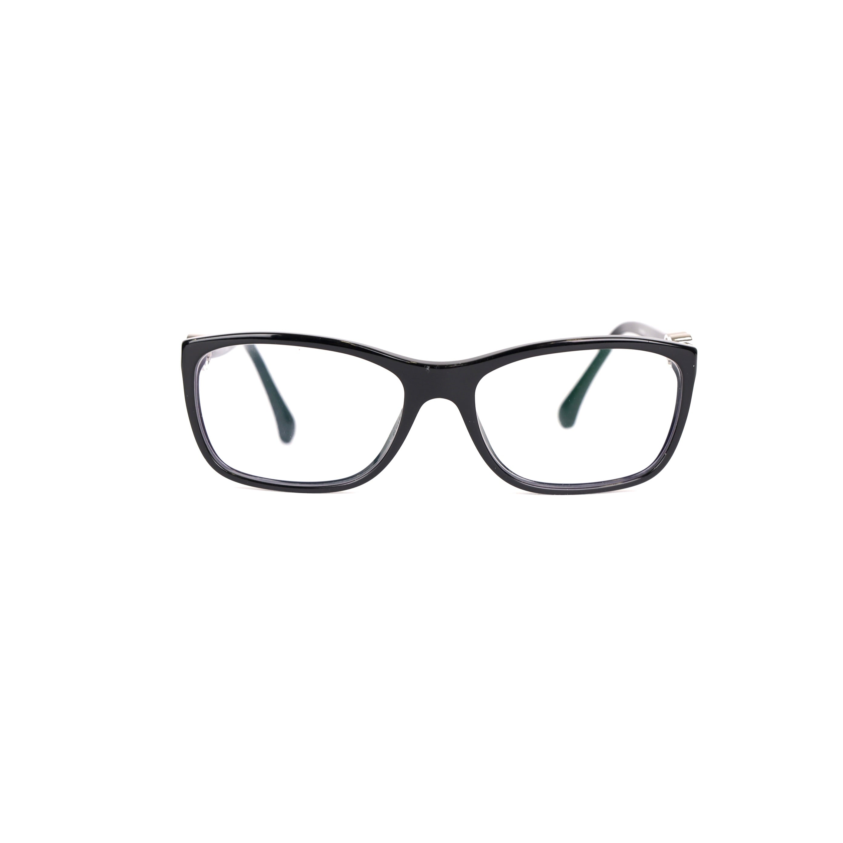 PRE OWNED- CHANEL Black Logo Optical Glasses
