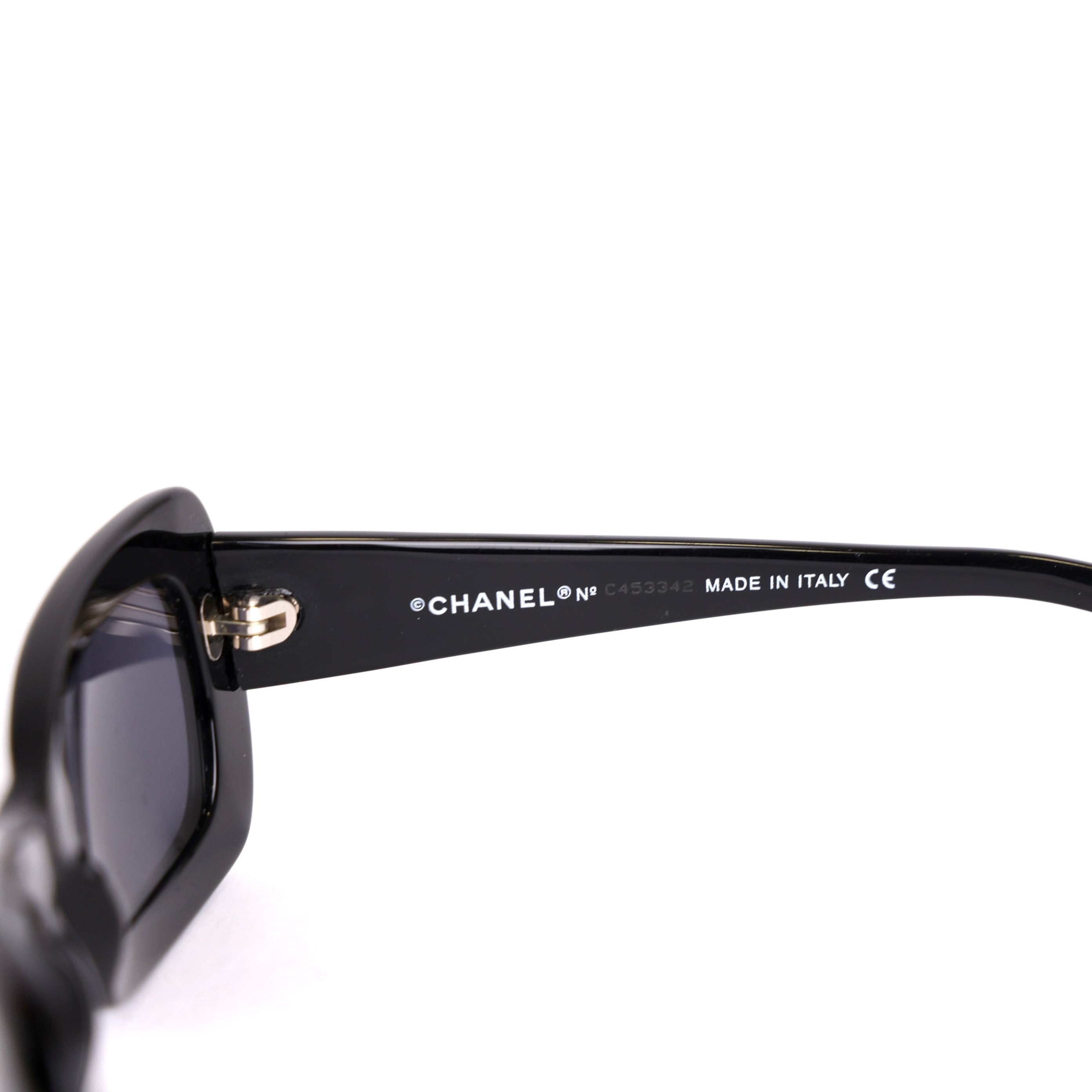 CHANEL Sunglasses with Double C Logo- Pre Owned