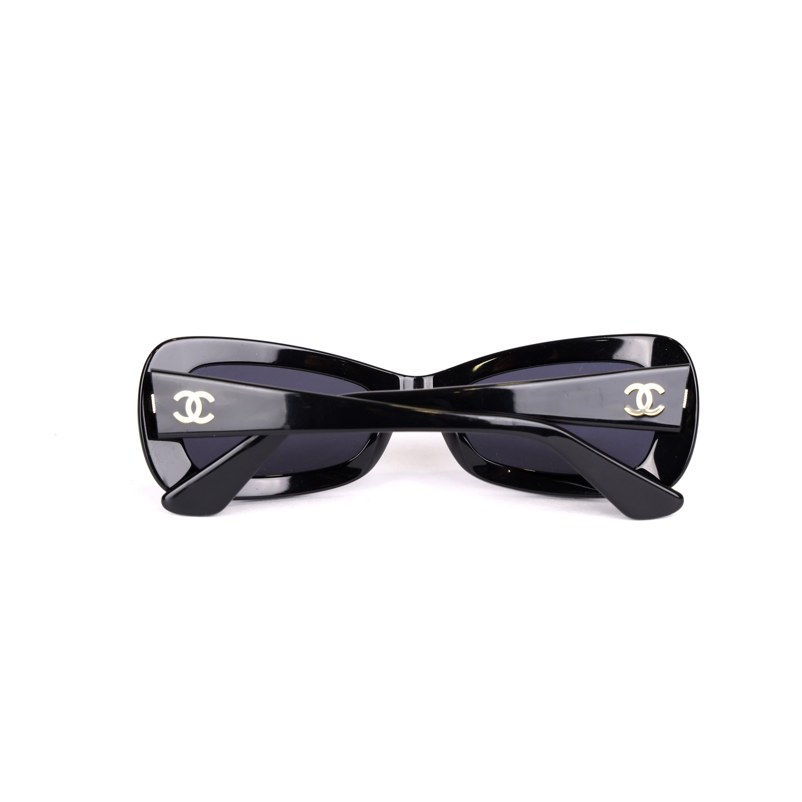 CHANEL Sunglasses with Double C Logo- Pre Owned