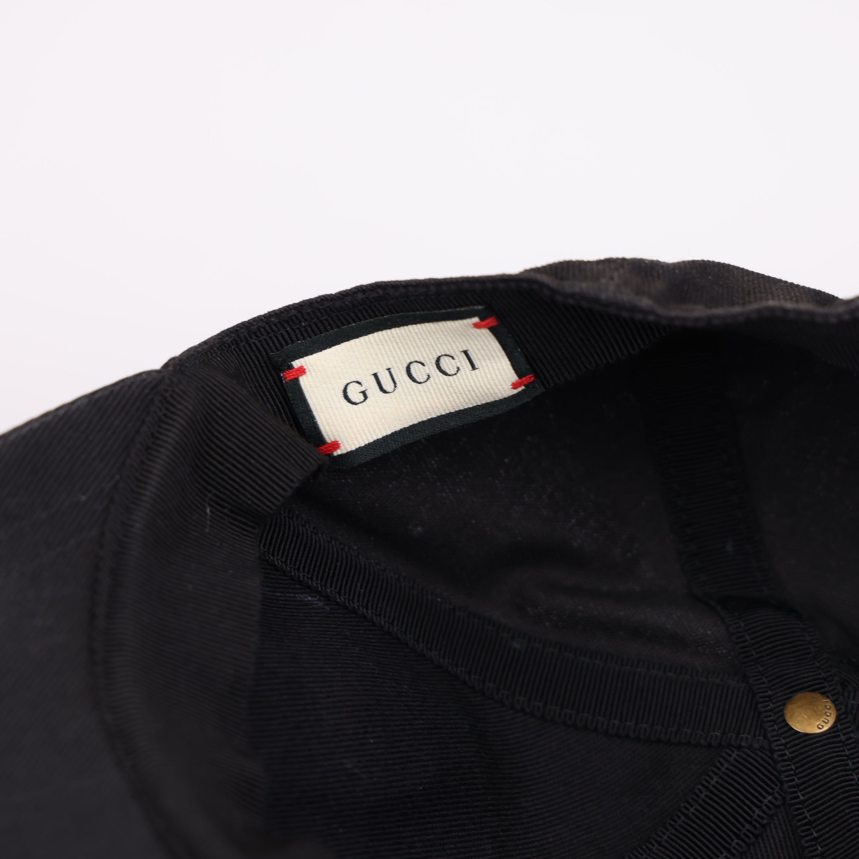 GUCCI Baseball Cap with GG Earth Logo- Pre Owned