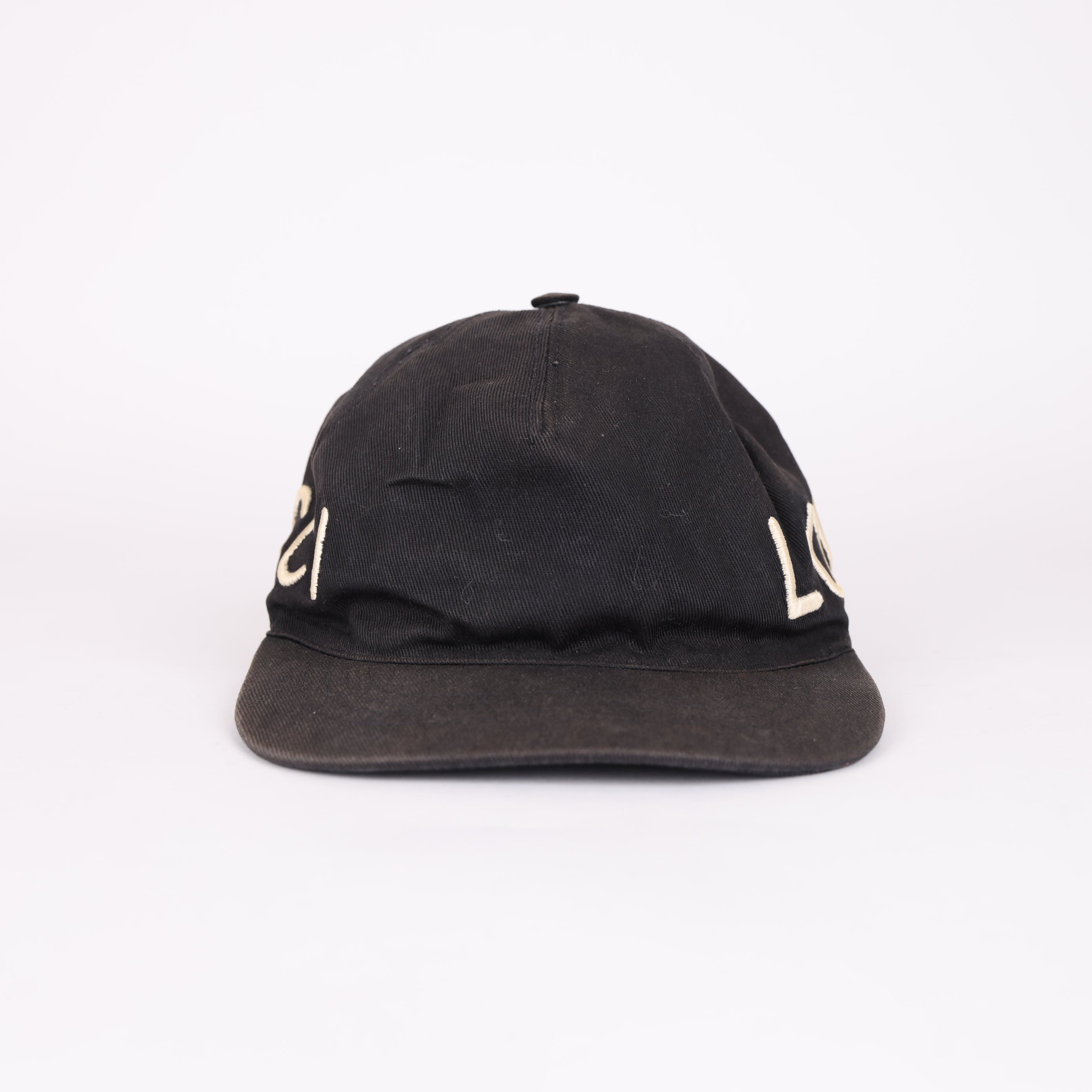 GUCCI Baseball Cap with Side Embroidered Logo- Pre Owned