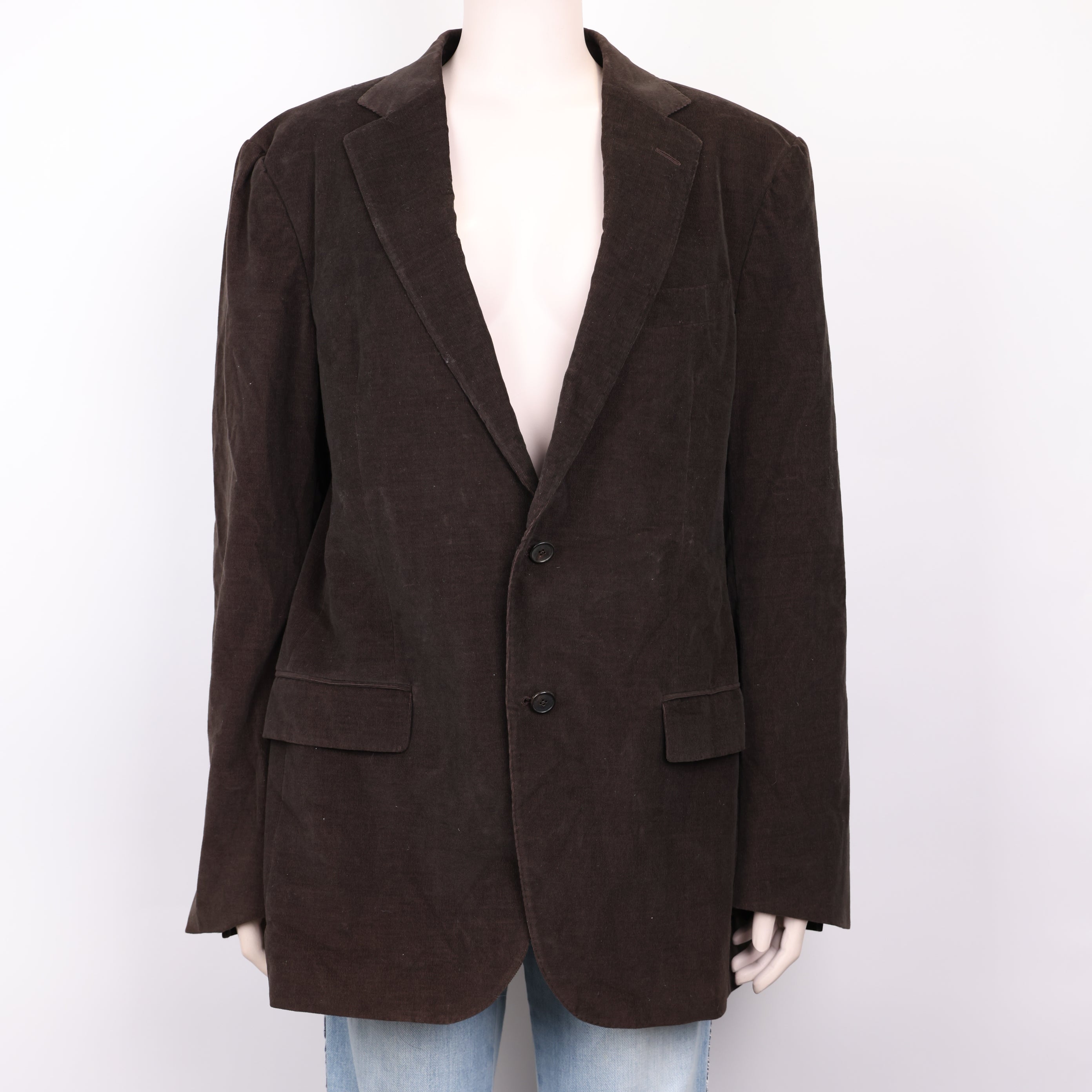 PRE OWNED- Zegna Black Suit Size 52 J0595C29901
