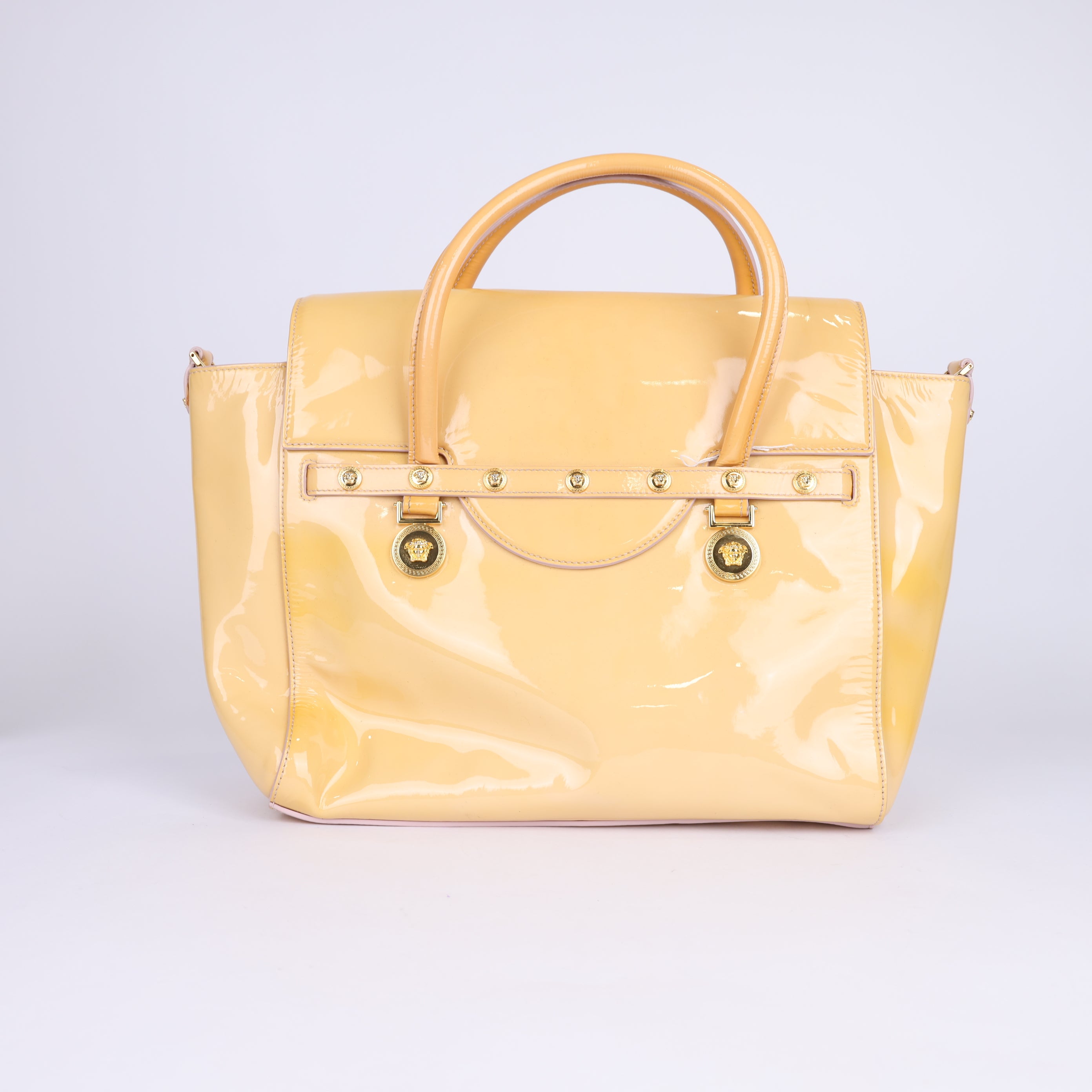 J0730B58890 Versace Patent leather handbag- Pre Owned