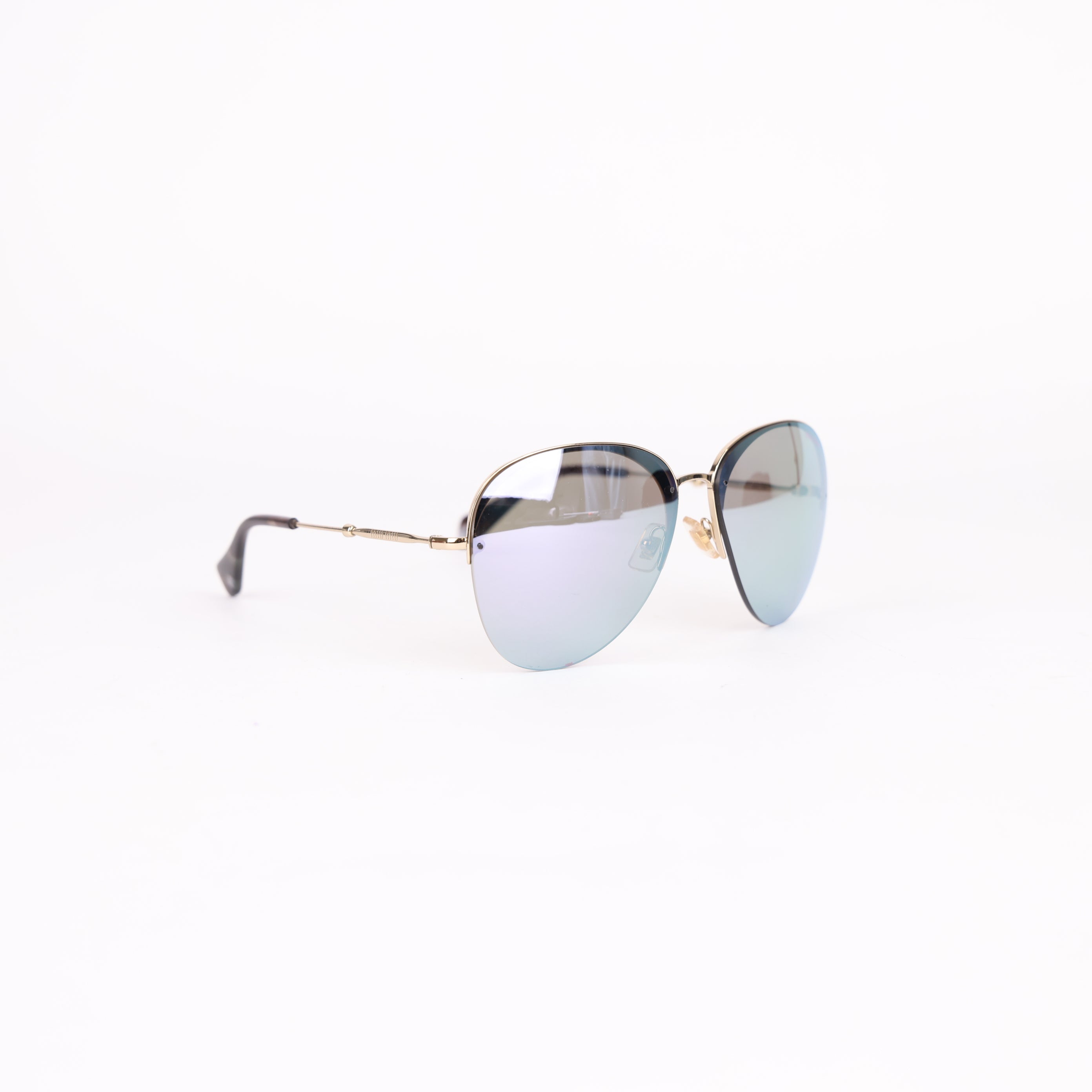 Miu Miu Iridescent Frame Sunglasses- Pre Owned
