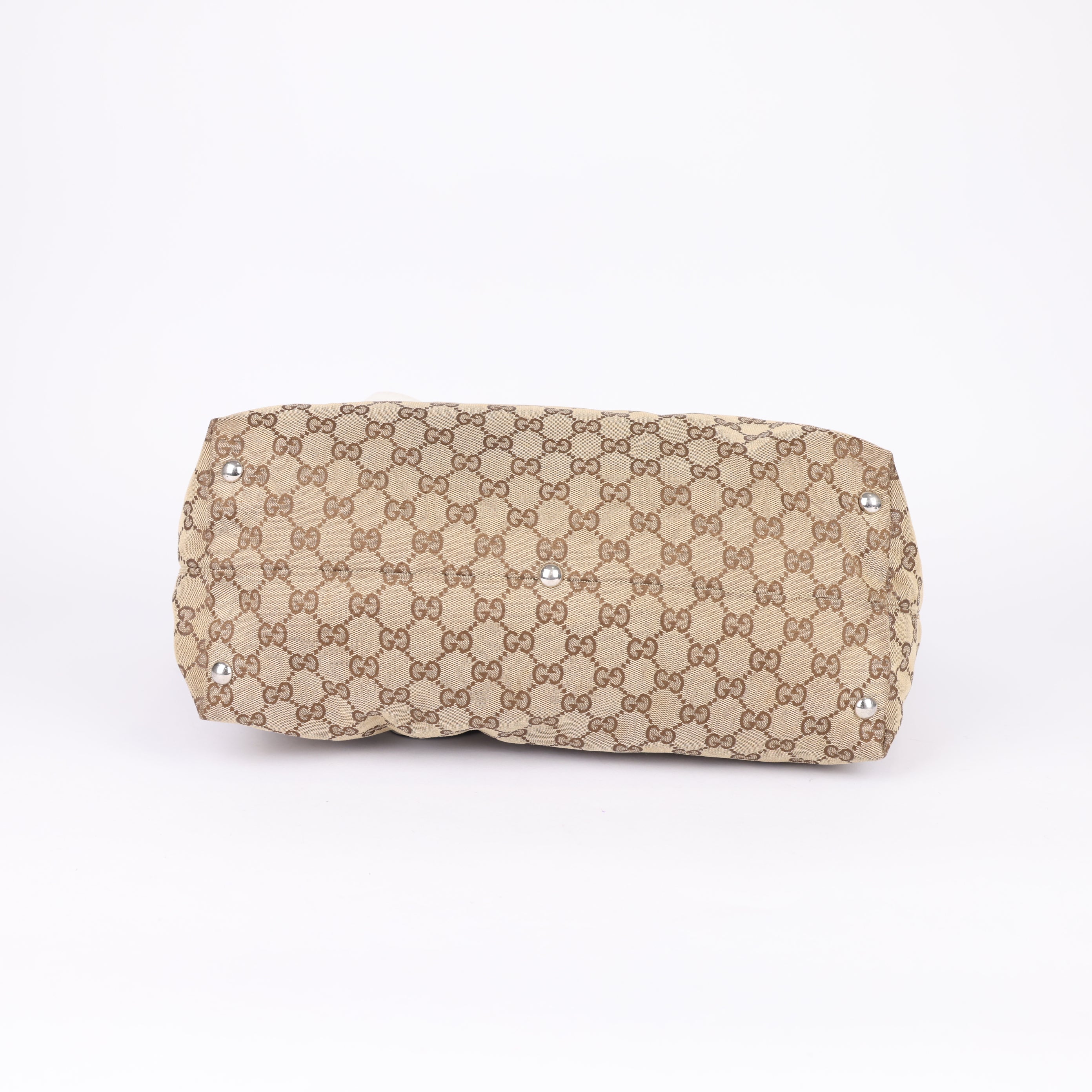 Gucci GG Canvas Icon Bit- Pre Owned