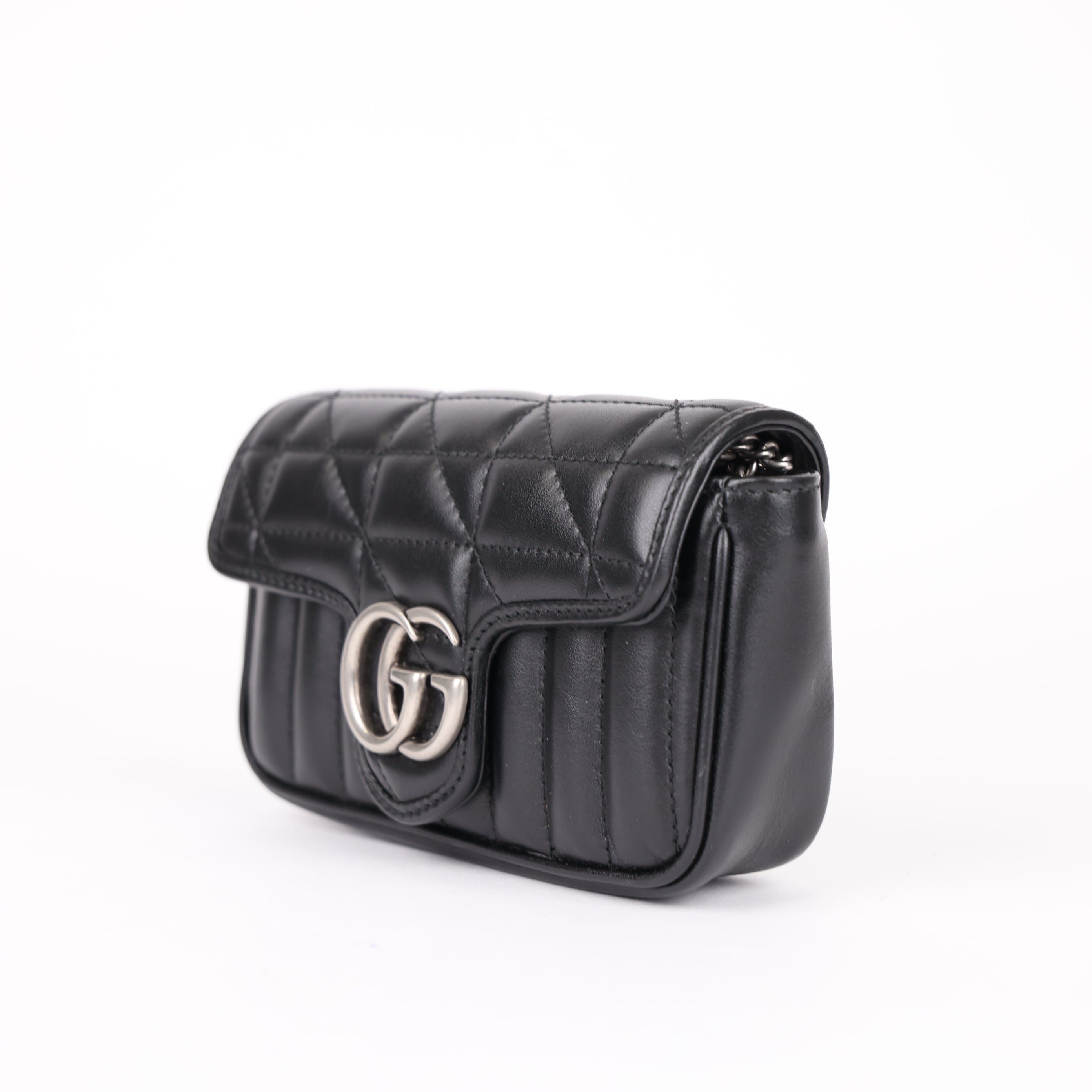 Gucci Marmont Flap leather crossbody bag- Pre Owned