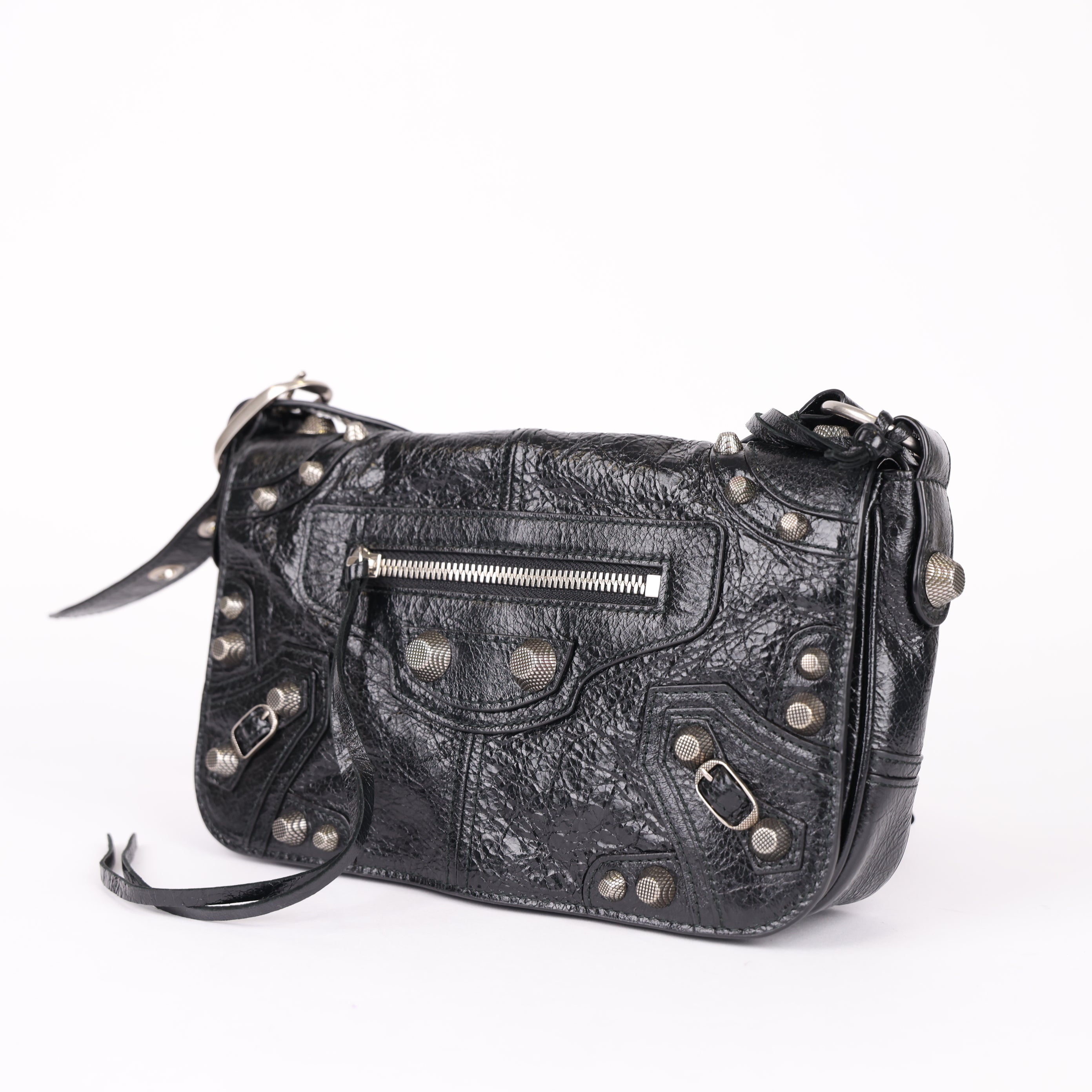 BALENCIAGA XS Le Cagole Piercing Messenger Bag- Pre Owned