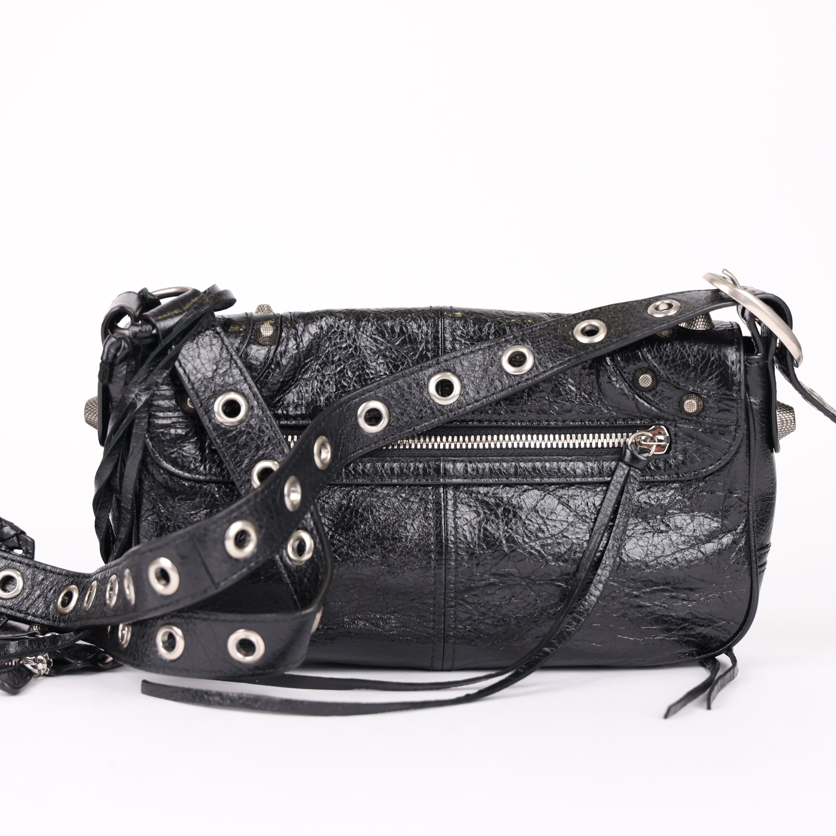 BALENCIAGA XS Le Cagole Piercing Messenger Bag- Pre Owned