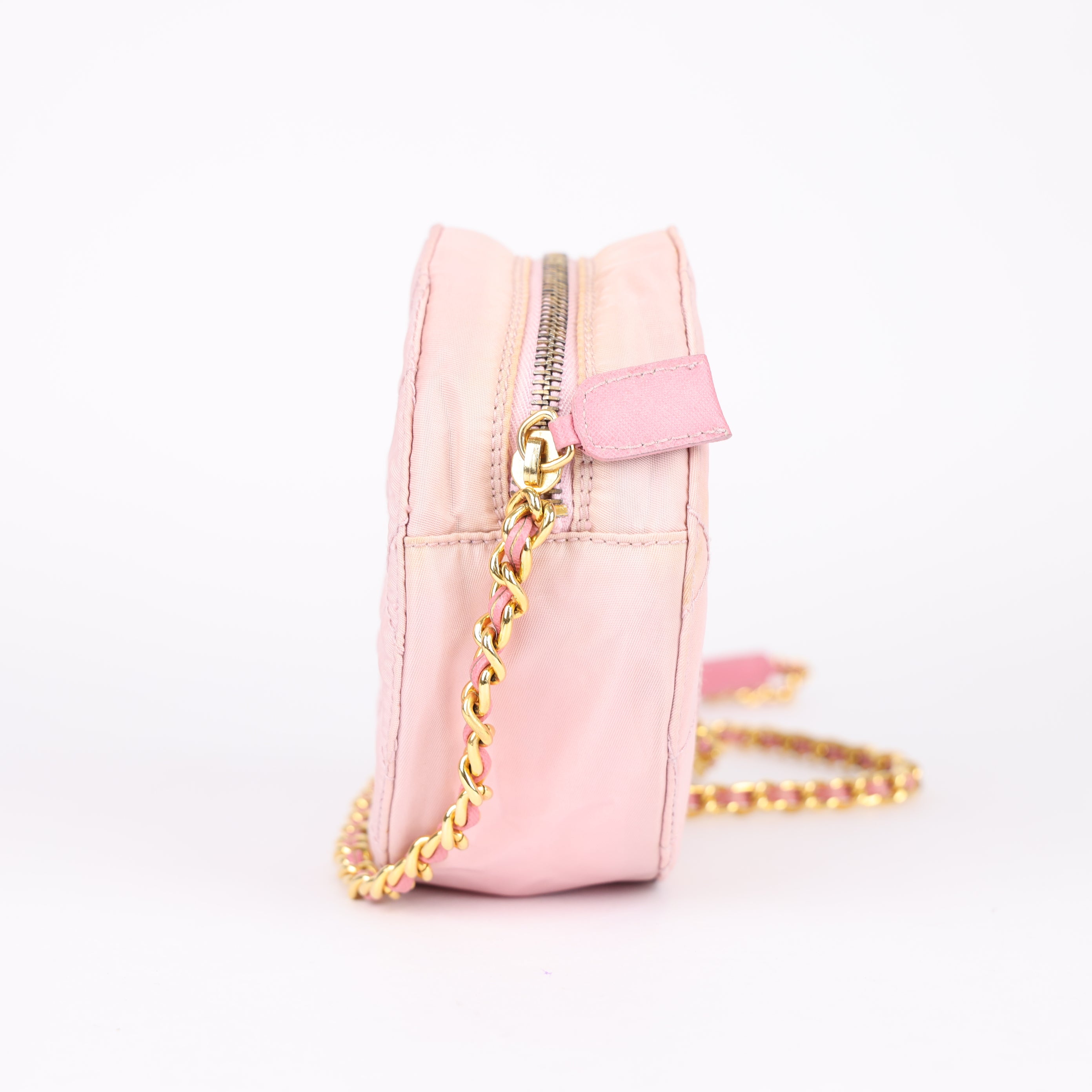 J0765B21943 Prada Round Shoulder Bag- Pre Owned