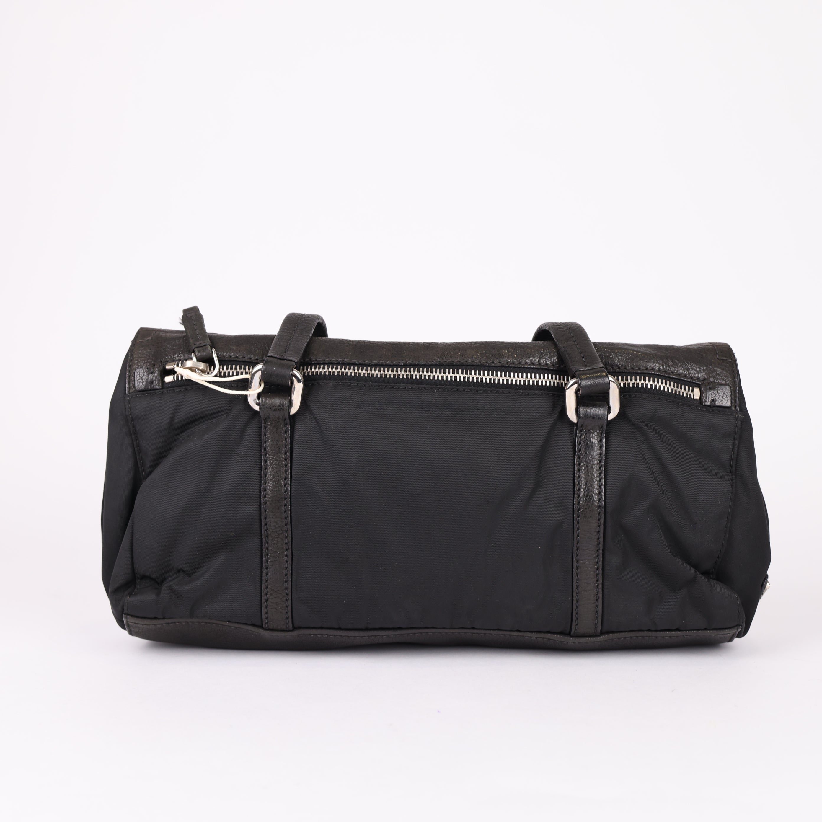 J0797B00094 Prada Black Tessuto Easy Shoulder Bag Nylon Cloth- Pre Owned