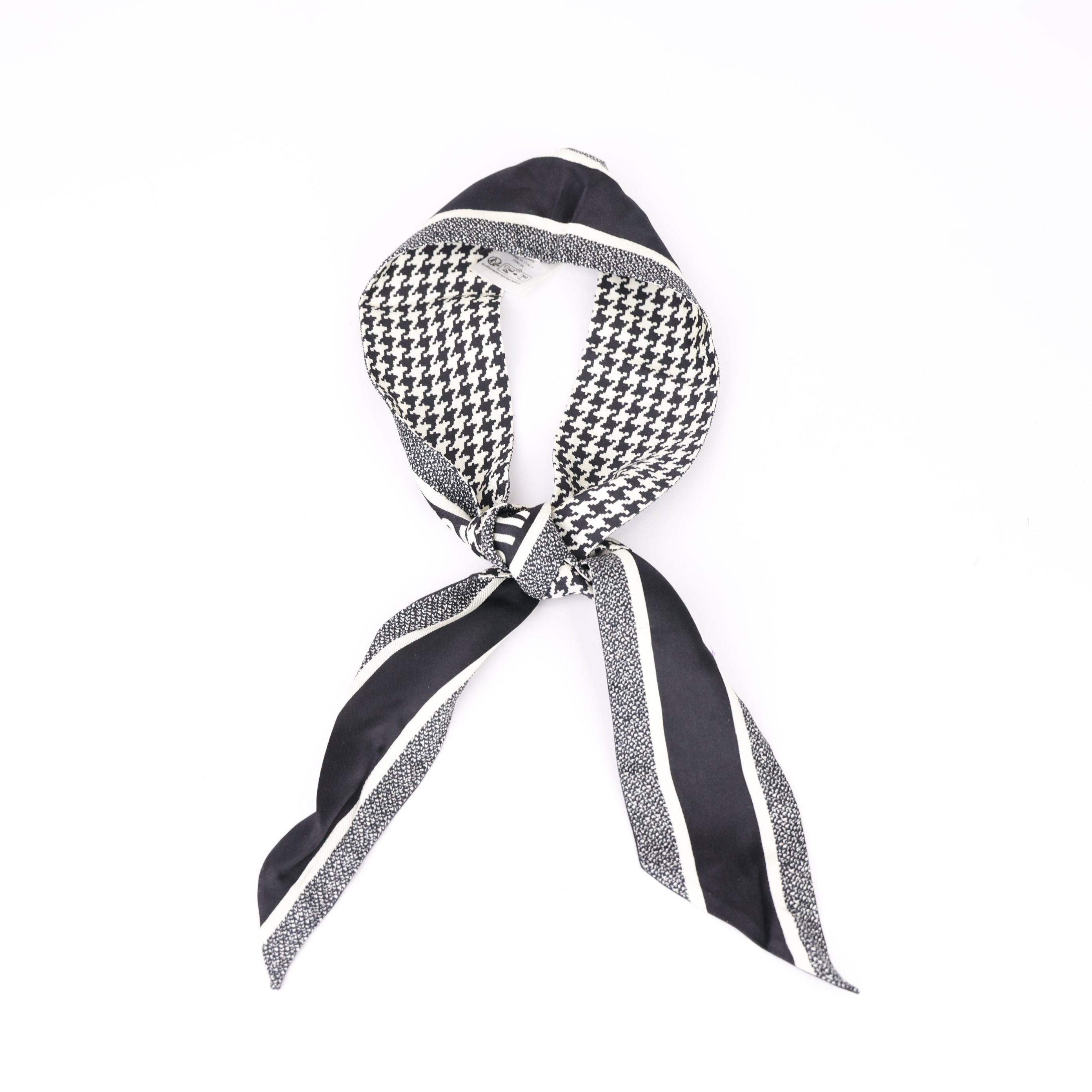 PRE OWNED- Dior Mitzah Toile de Jouy silk choker