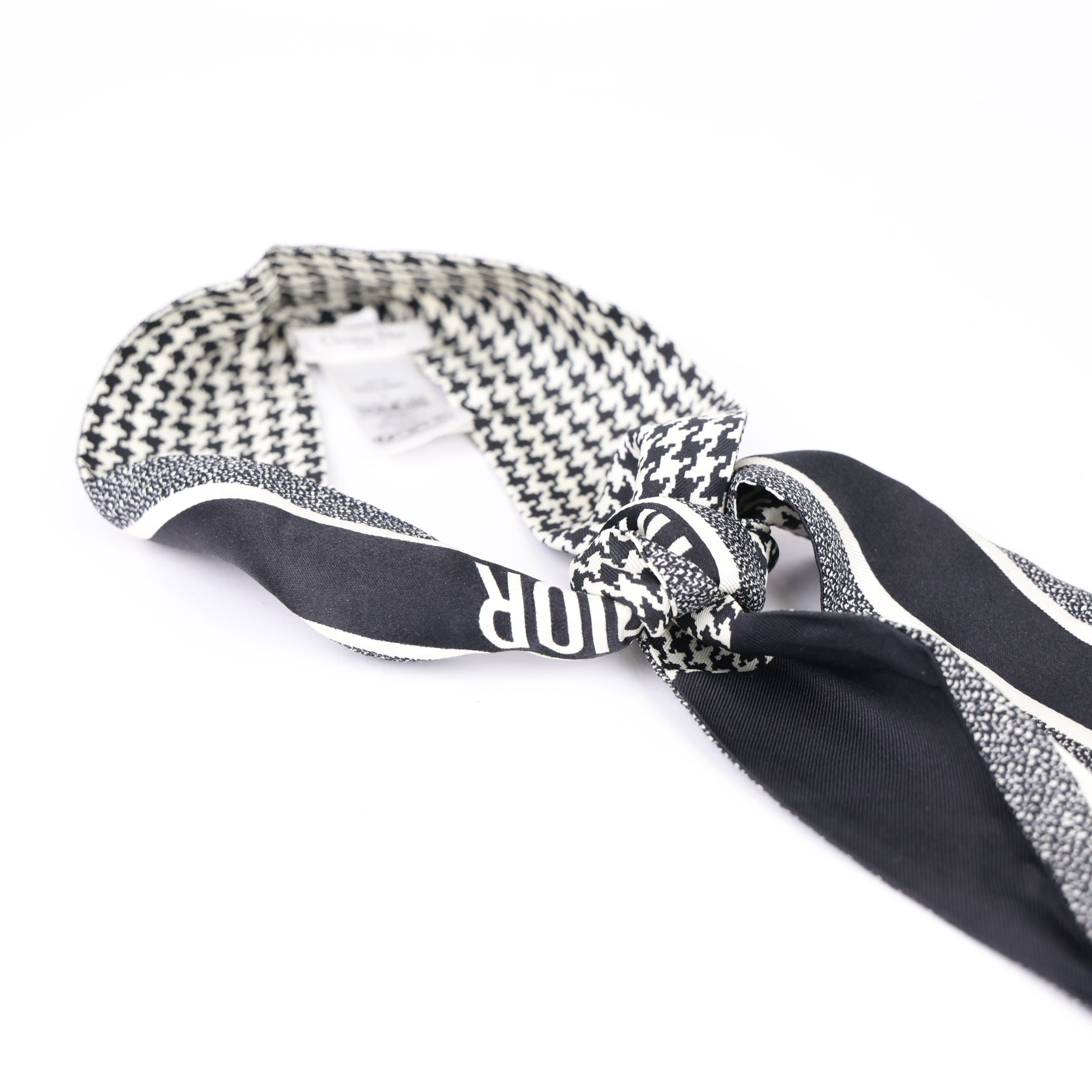 PRE OWNED- Dior Mitzah Toile de Jouy silk choker