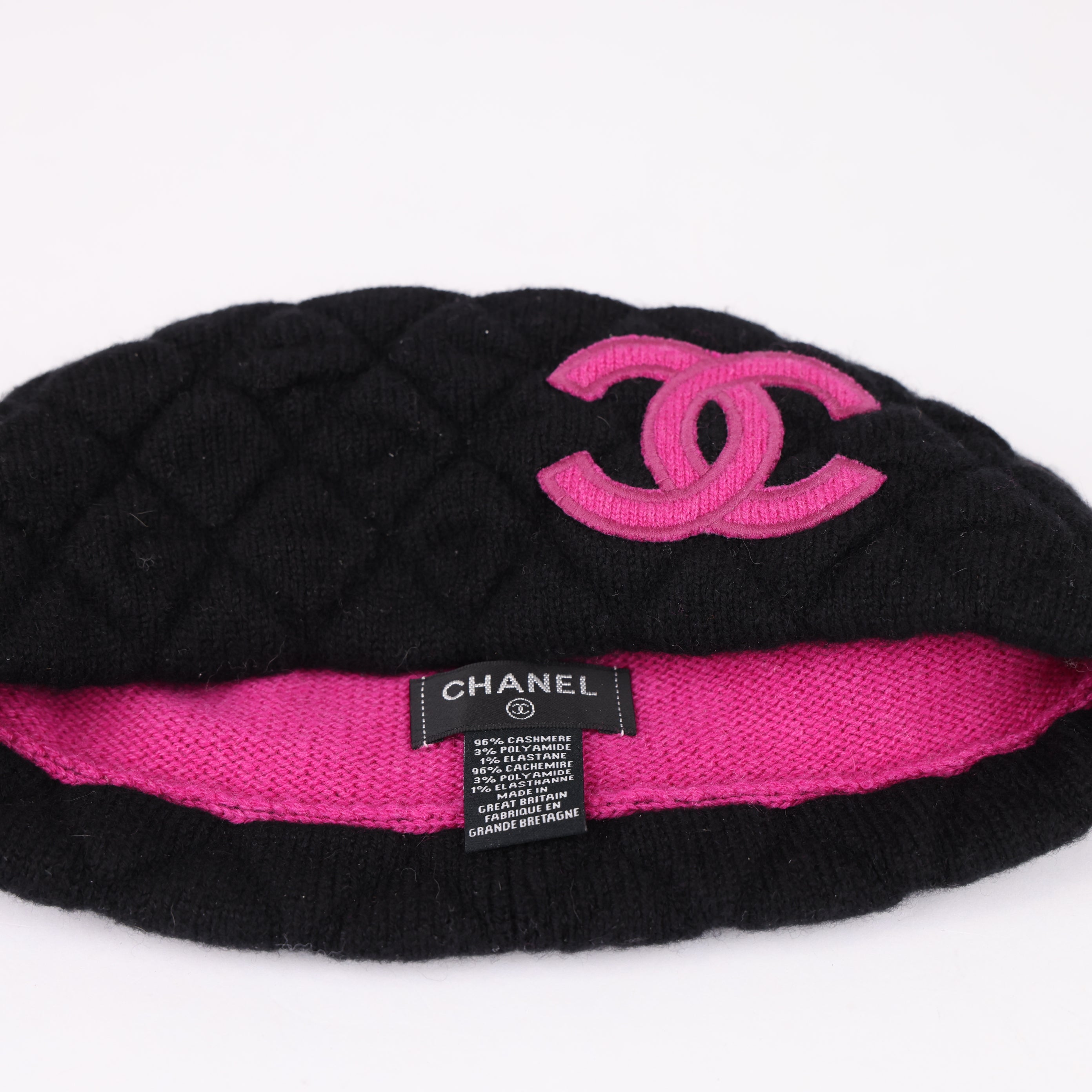 Chanel 2021 PINK Beanie- Pre Owned