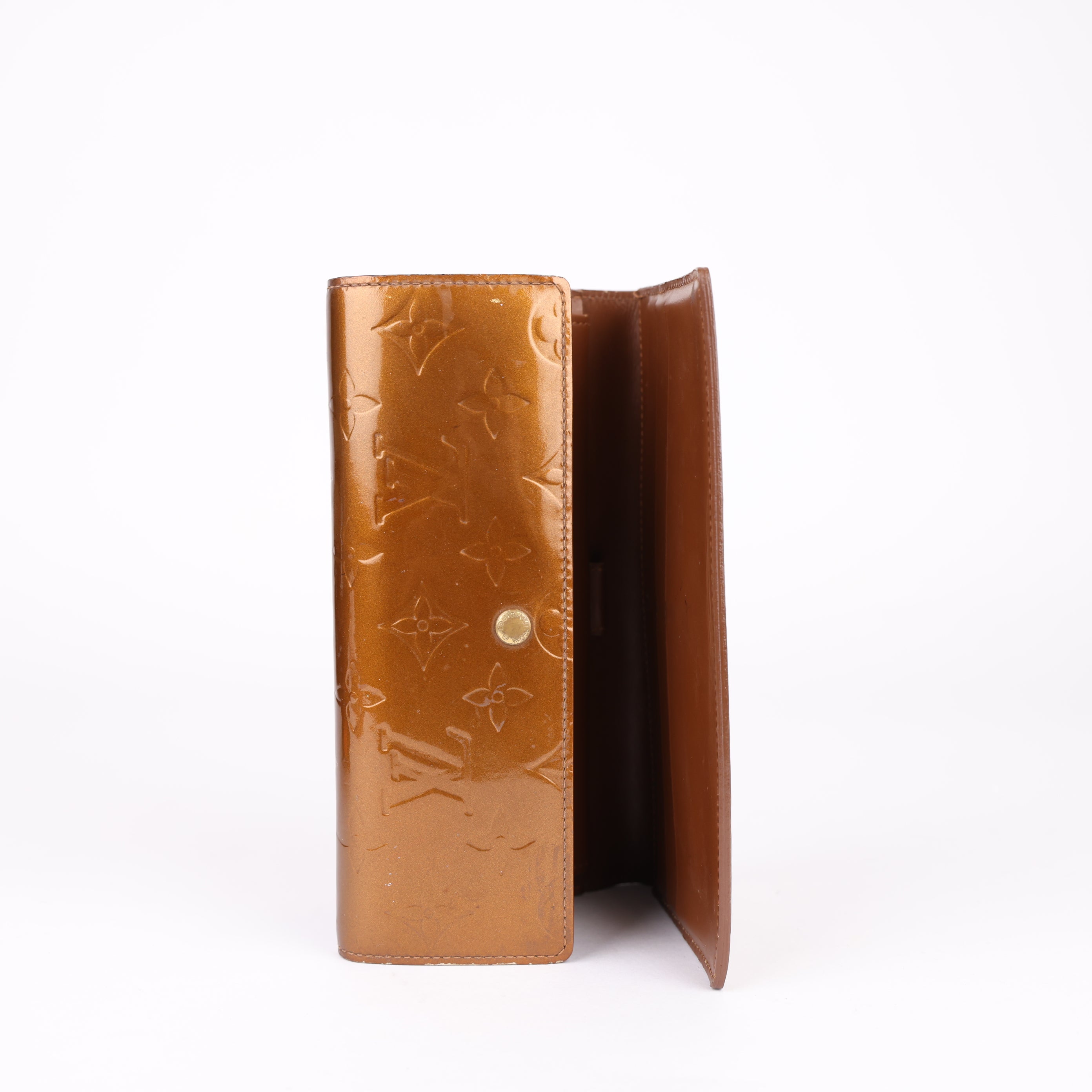 J0772 Louis Vuitton Monogram Vernis Wallet - Pre Owned