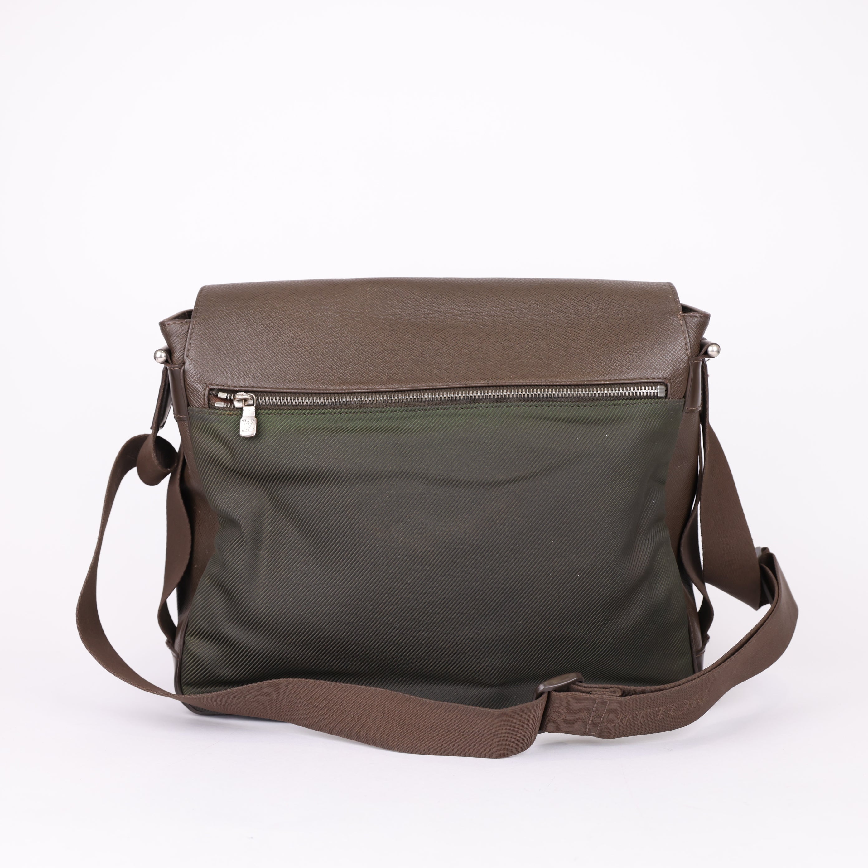 Louis Vuitton Victor Messenger Bag Taiga Brown- Pre Owned