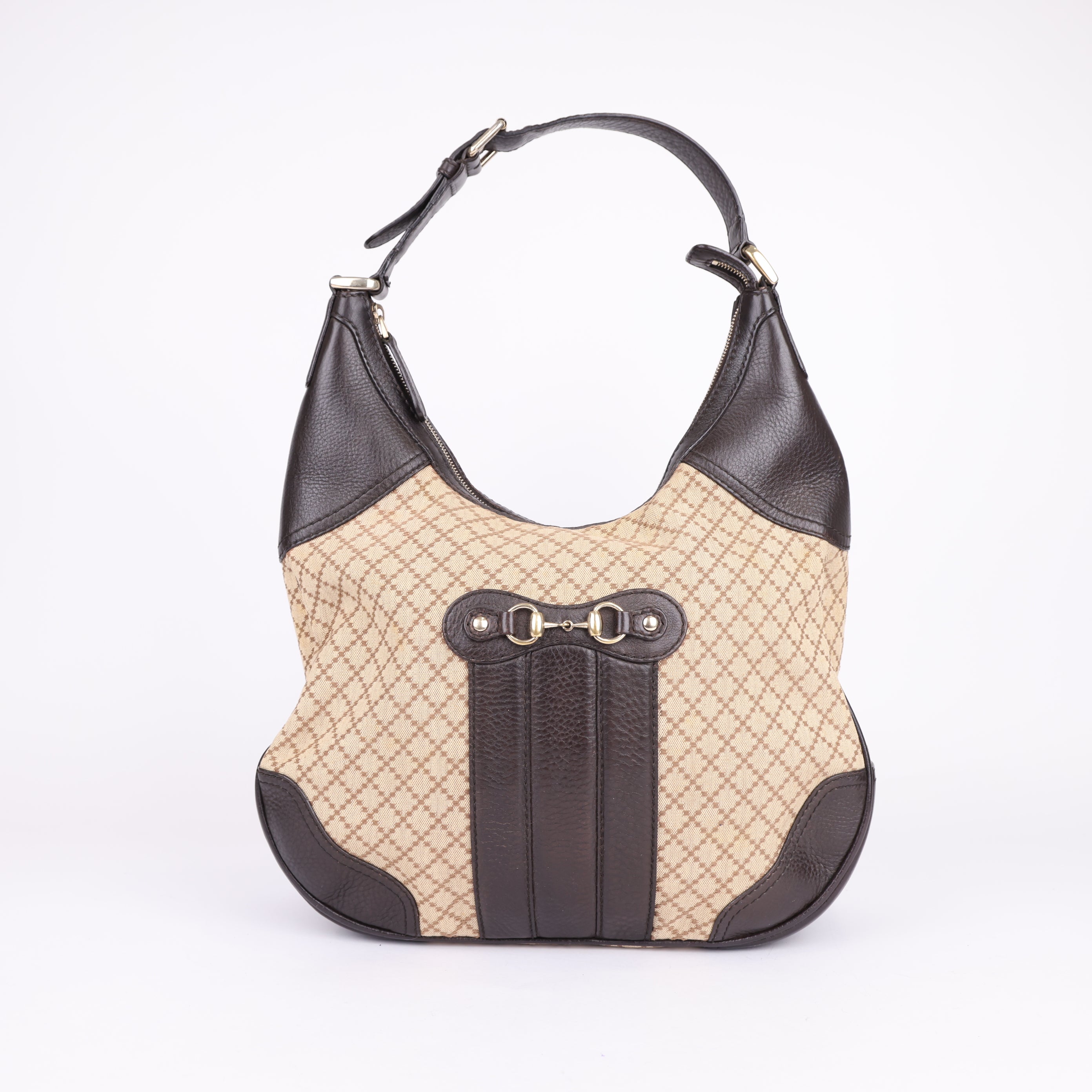 Gucci Catherine Hobo Bag Brown- Pre Owned