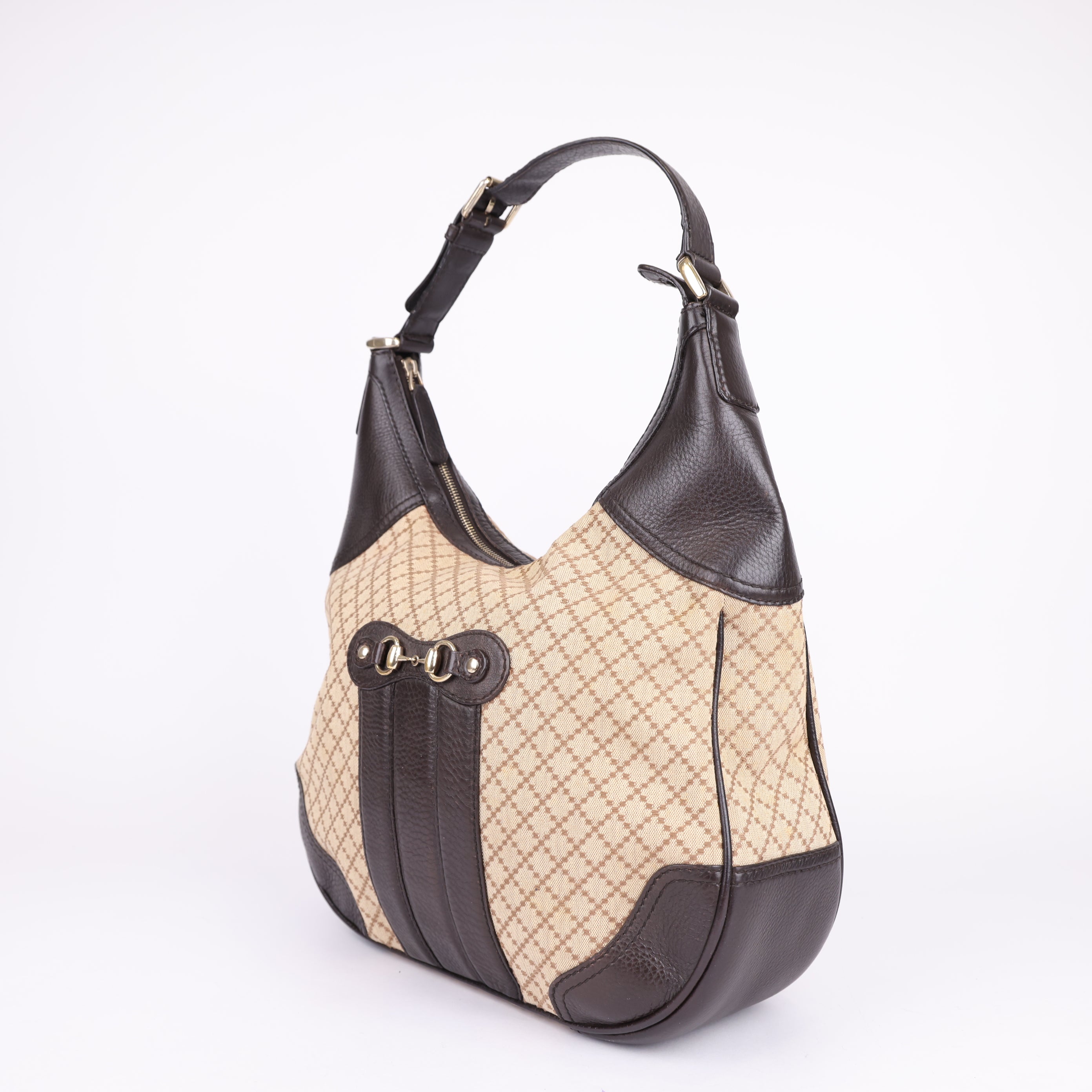 Gucci Catherine Hobo Bag Brown- Pre Owned