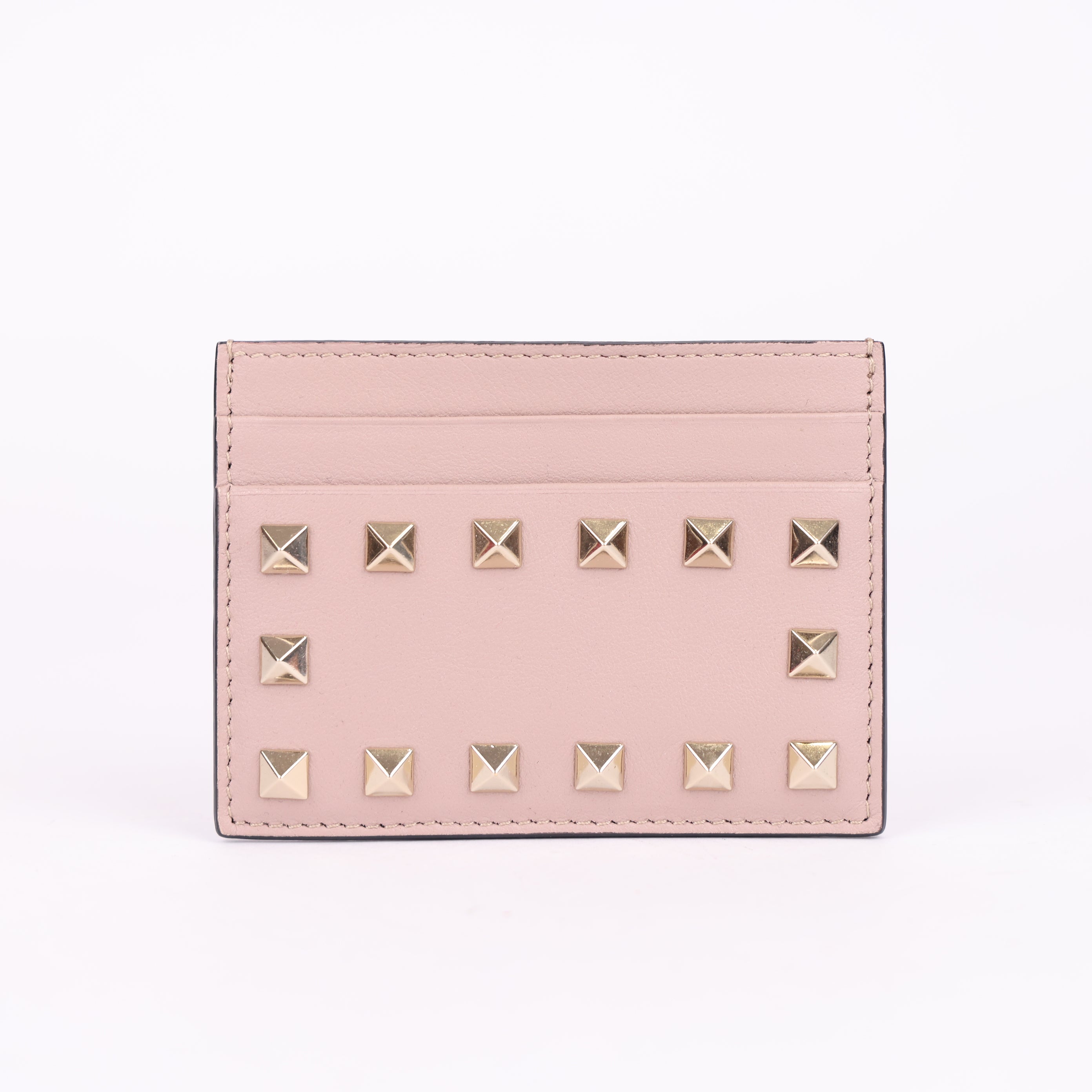 Valentino Garavani Rockstud Card Holder- Pre Owned
