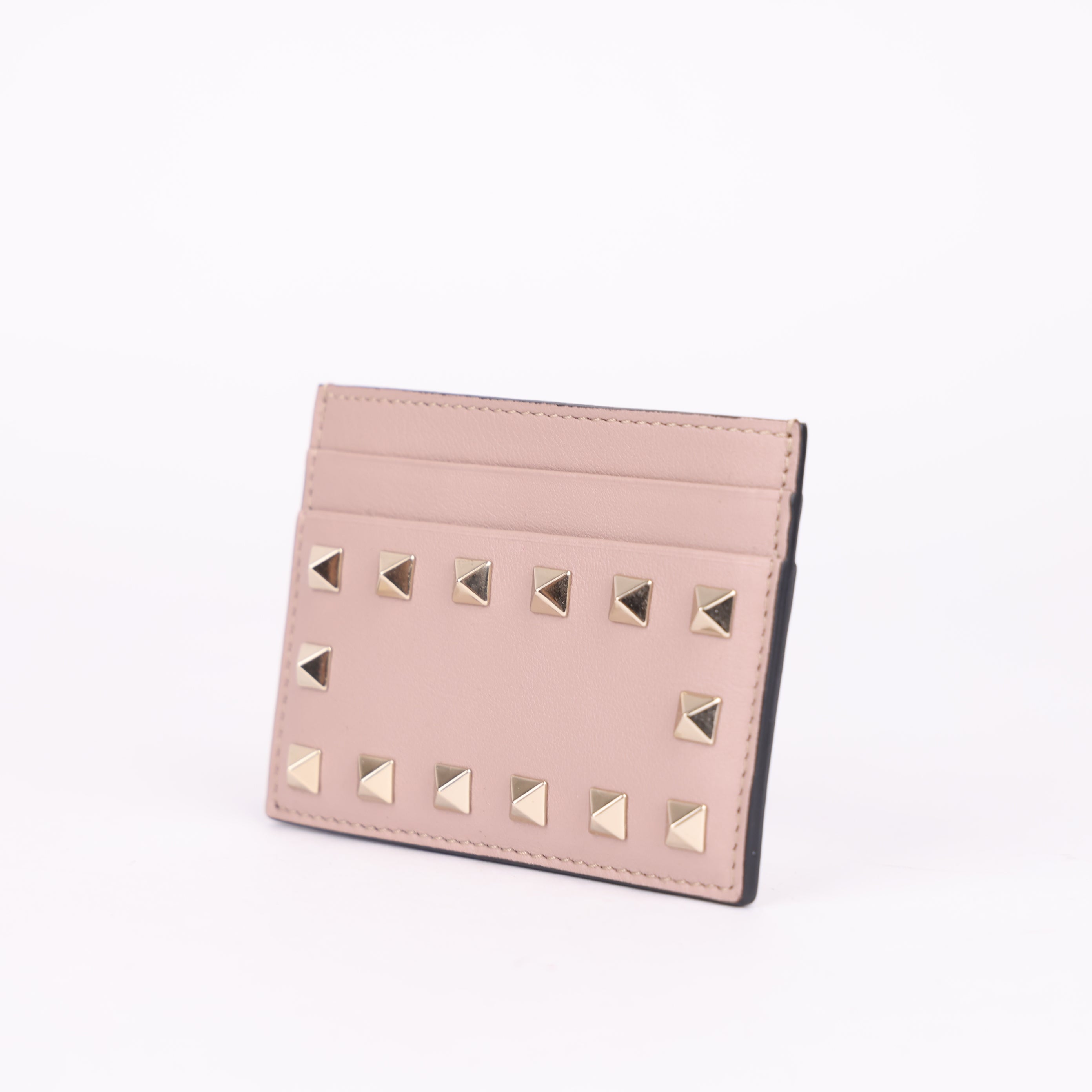 Valentino Garavani Rockstud Card Holder- Pre Owned