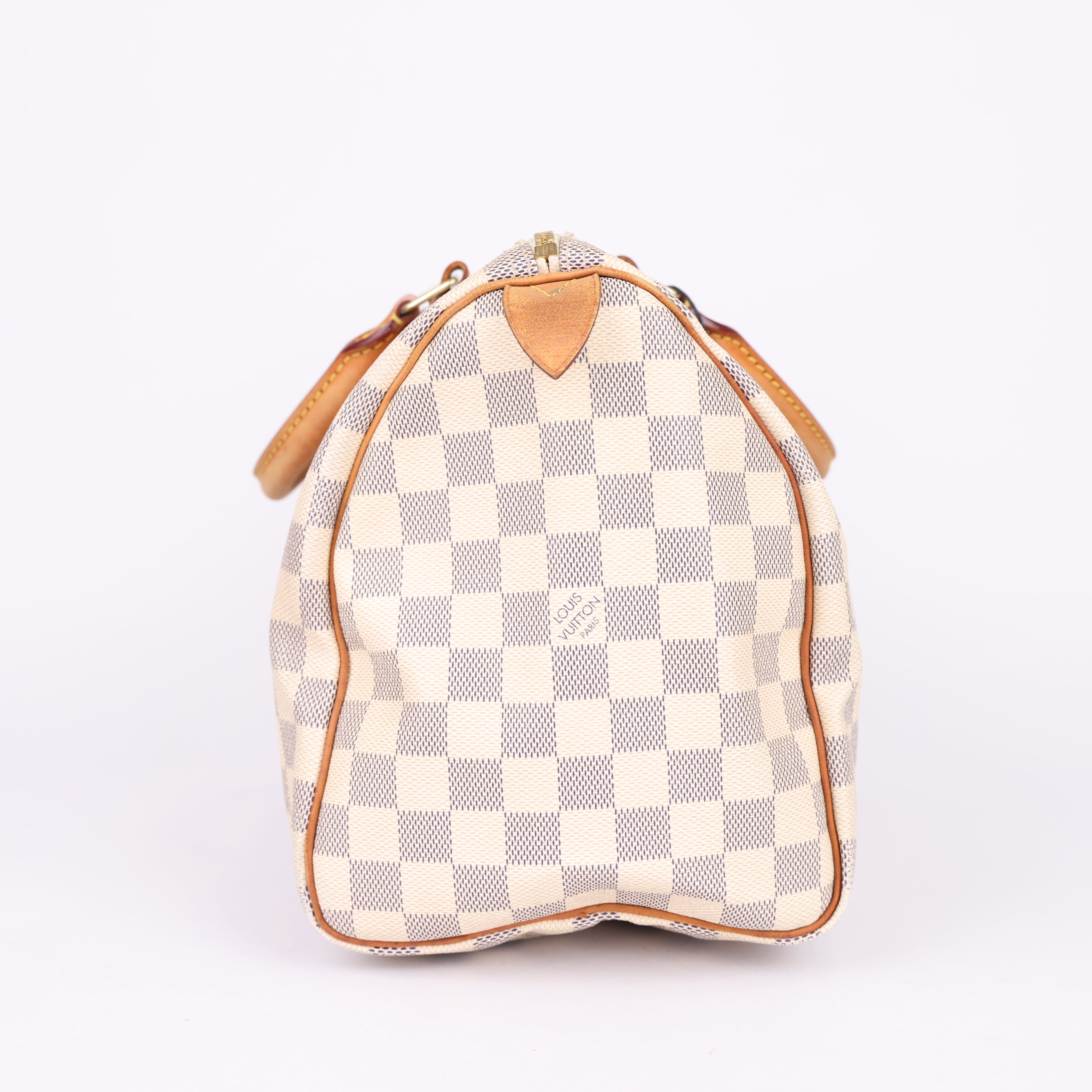 Louis Vuitton Speedy Handbag Damier 30 White- Pre Owned