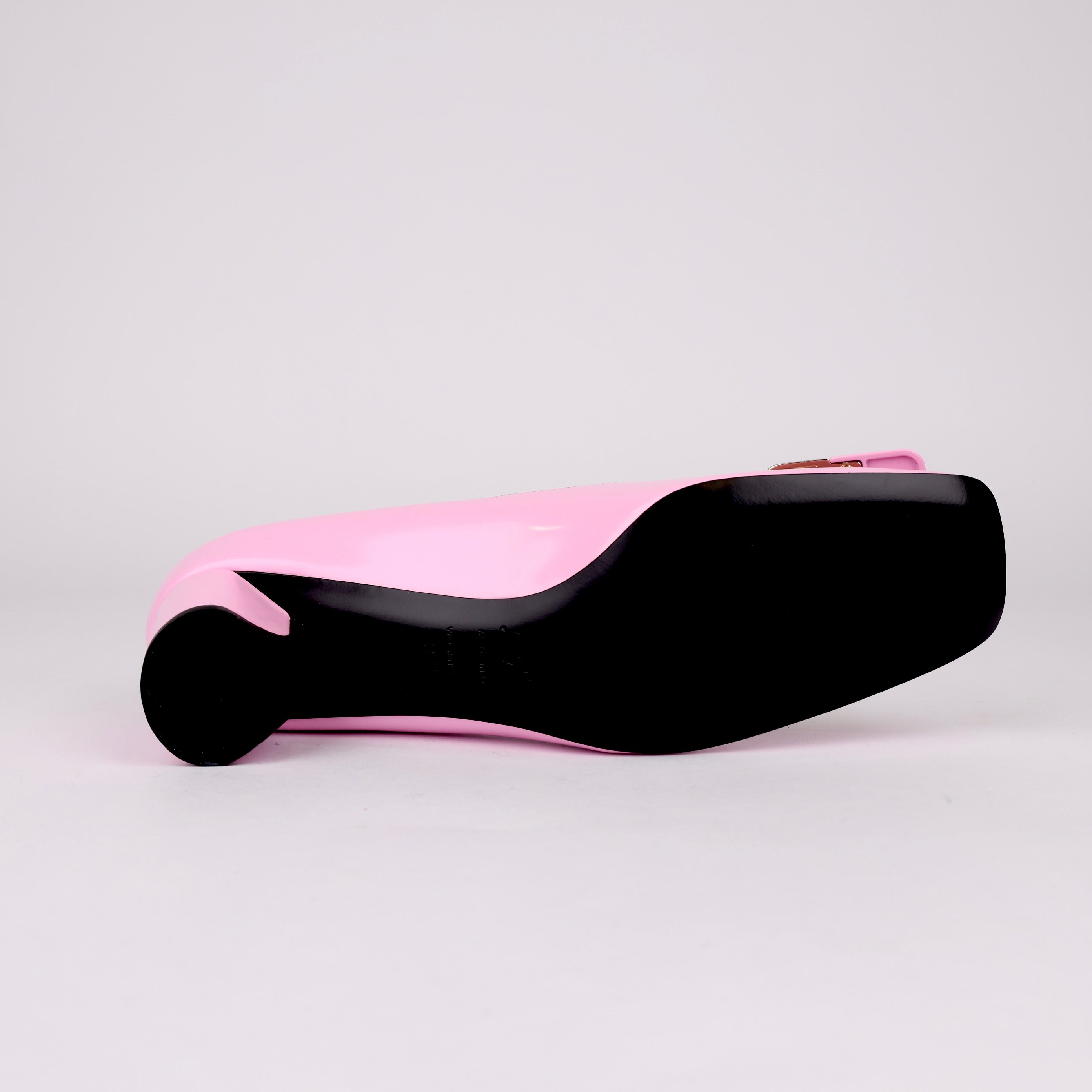 Roger Vivier Tres Vivier Rosa Bonbon Patent Leather Pumps SIZE EU37.5/ UK4.5- Pre Owned