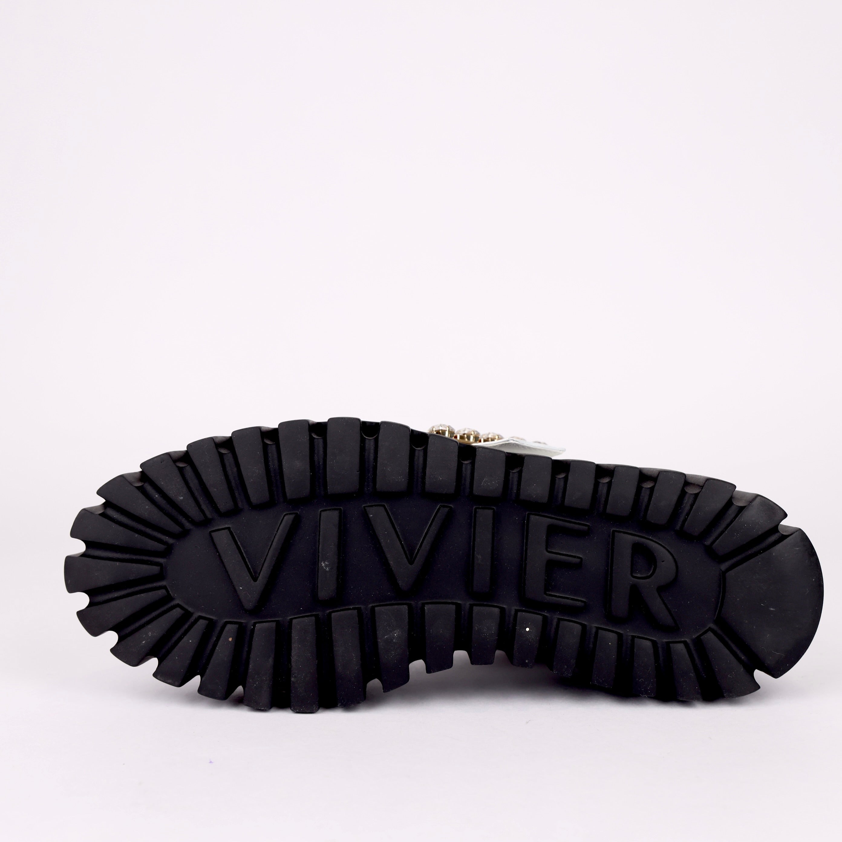 Roger Vivier  Viv' Go-Thick Strass Buckle Chealsea Ankle Boots in Patent Leather SIZE EU37/UK4- Pre Owned