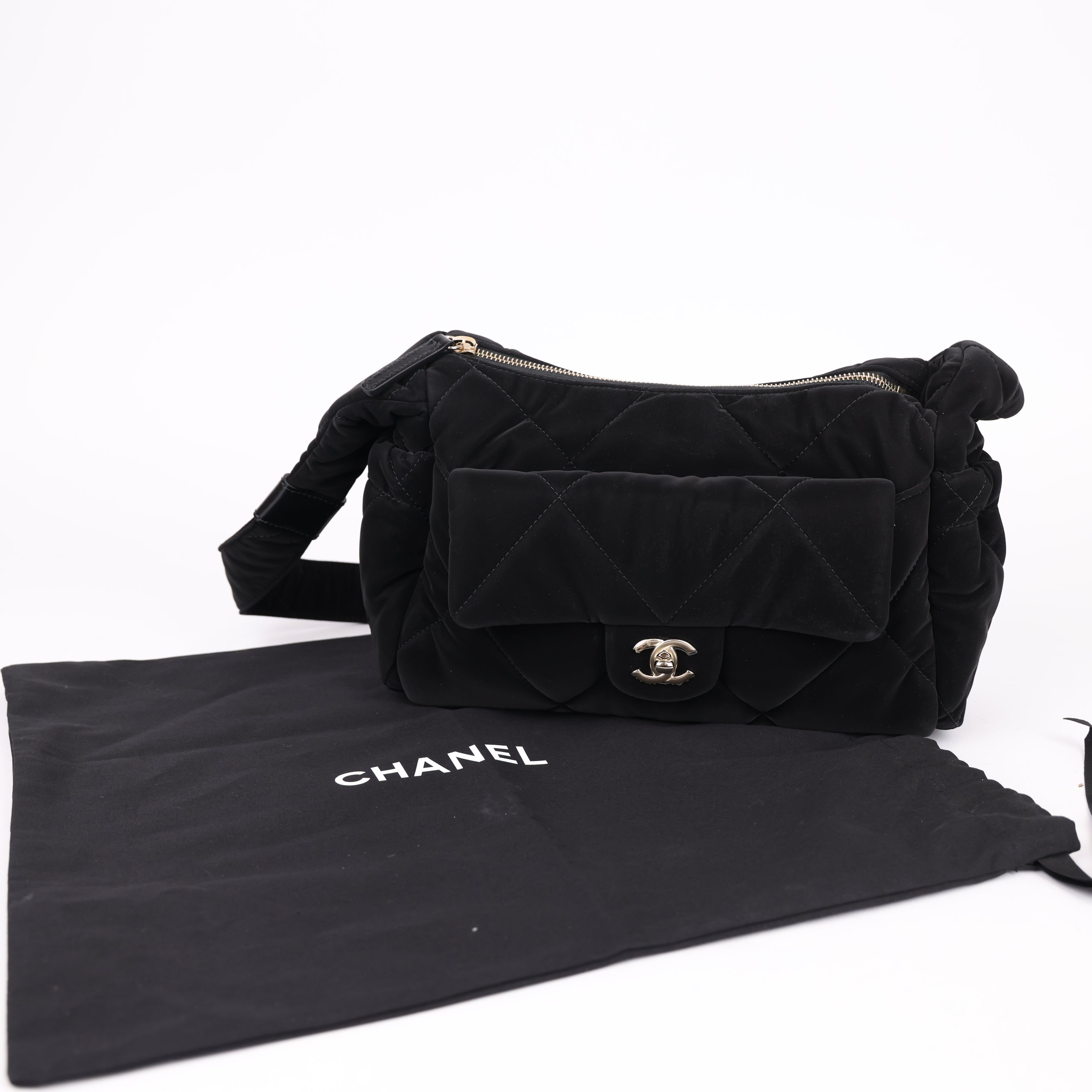 Chanel COCO NEIGE 25/26 COLLECTION LARGE BOWLING BAG- Pre Owned