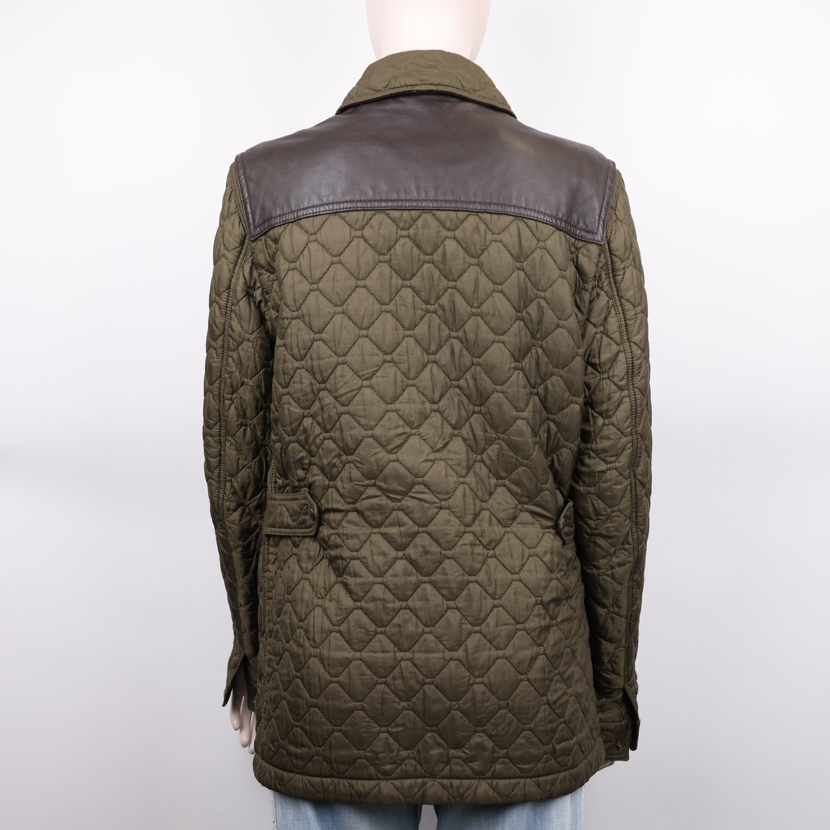 Burberry Patchwork Quilted Jacket Size S- Pre Owned