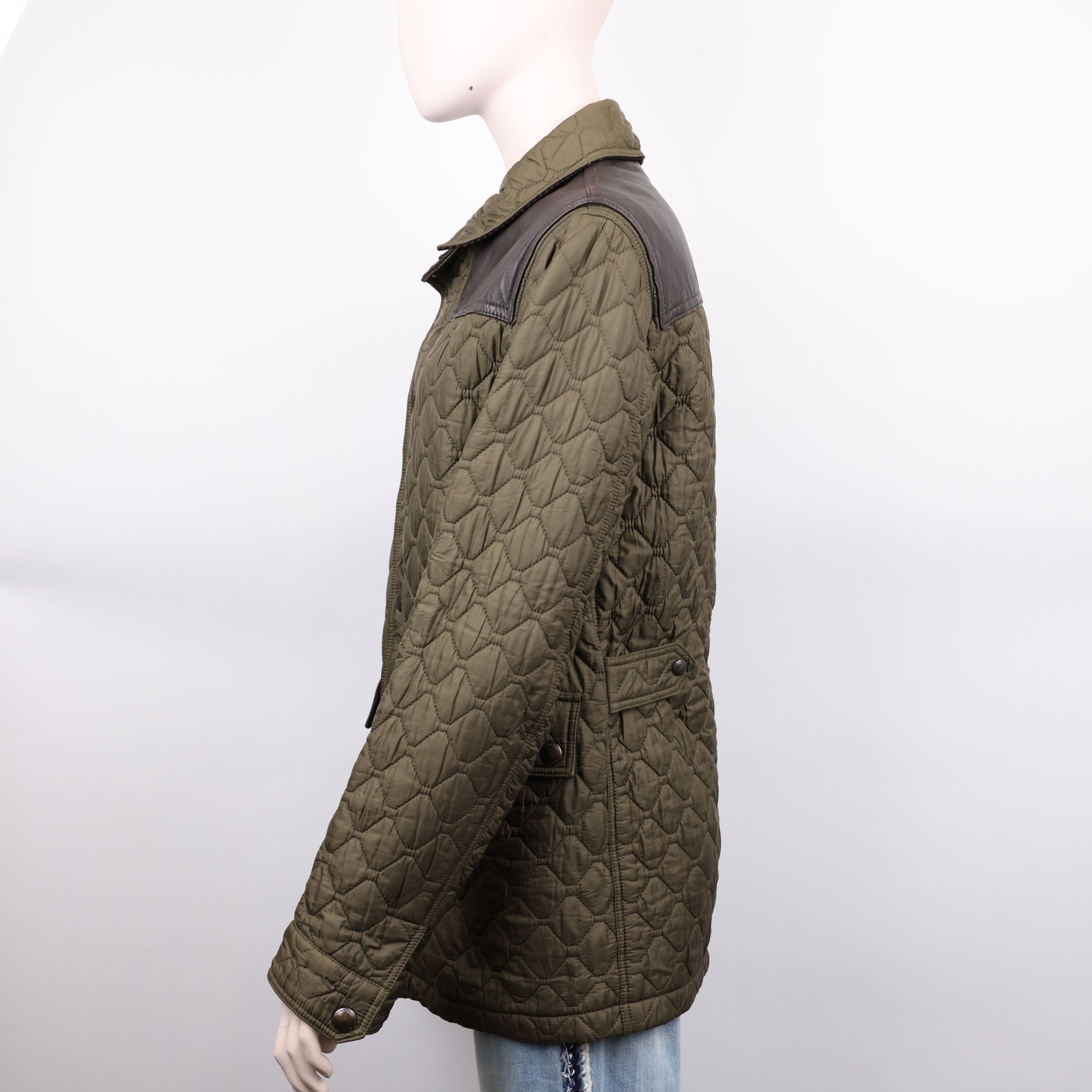 Burberry Patchwork Quilted Jacket Size S- Pre Owned