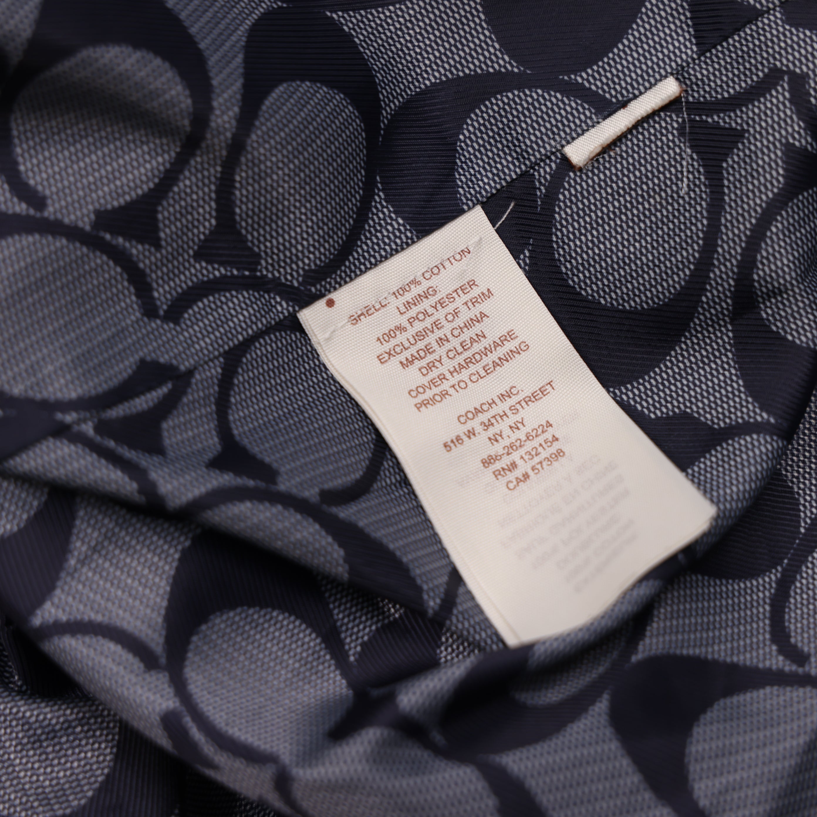 J0945 Coach Classic Trench Coat- Pre Owned