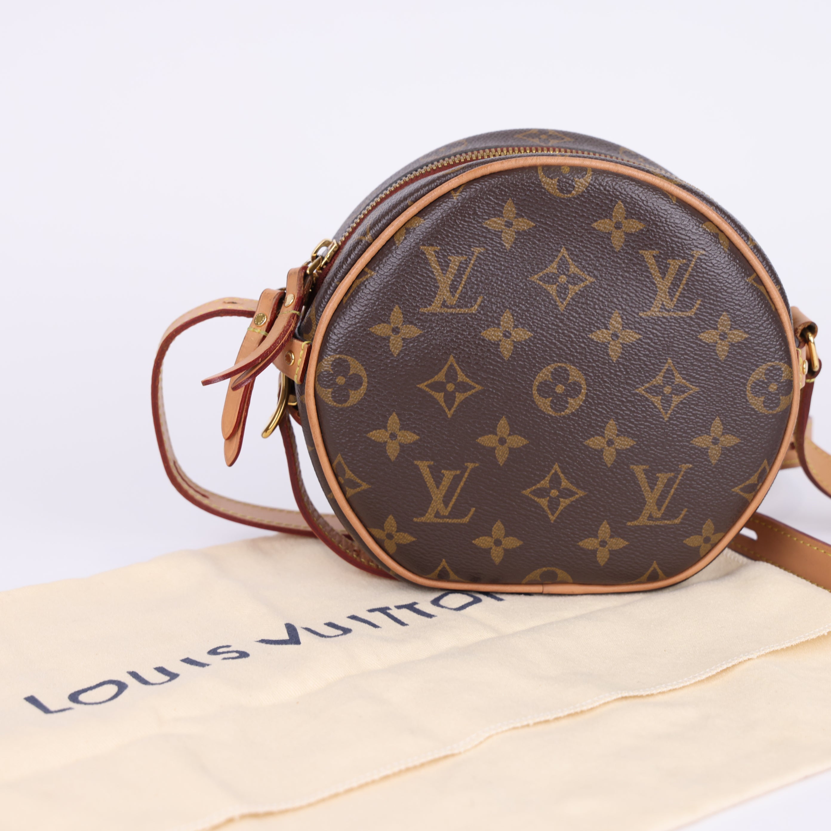 Louis Vuitton Monogram Canvas Boite Chapeau Souple PM Marron- Pre Owned