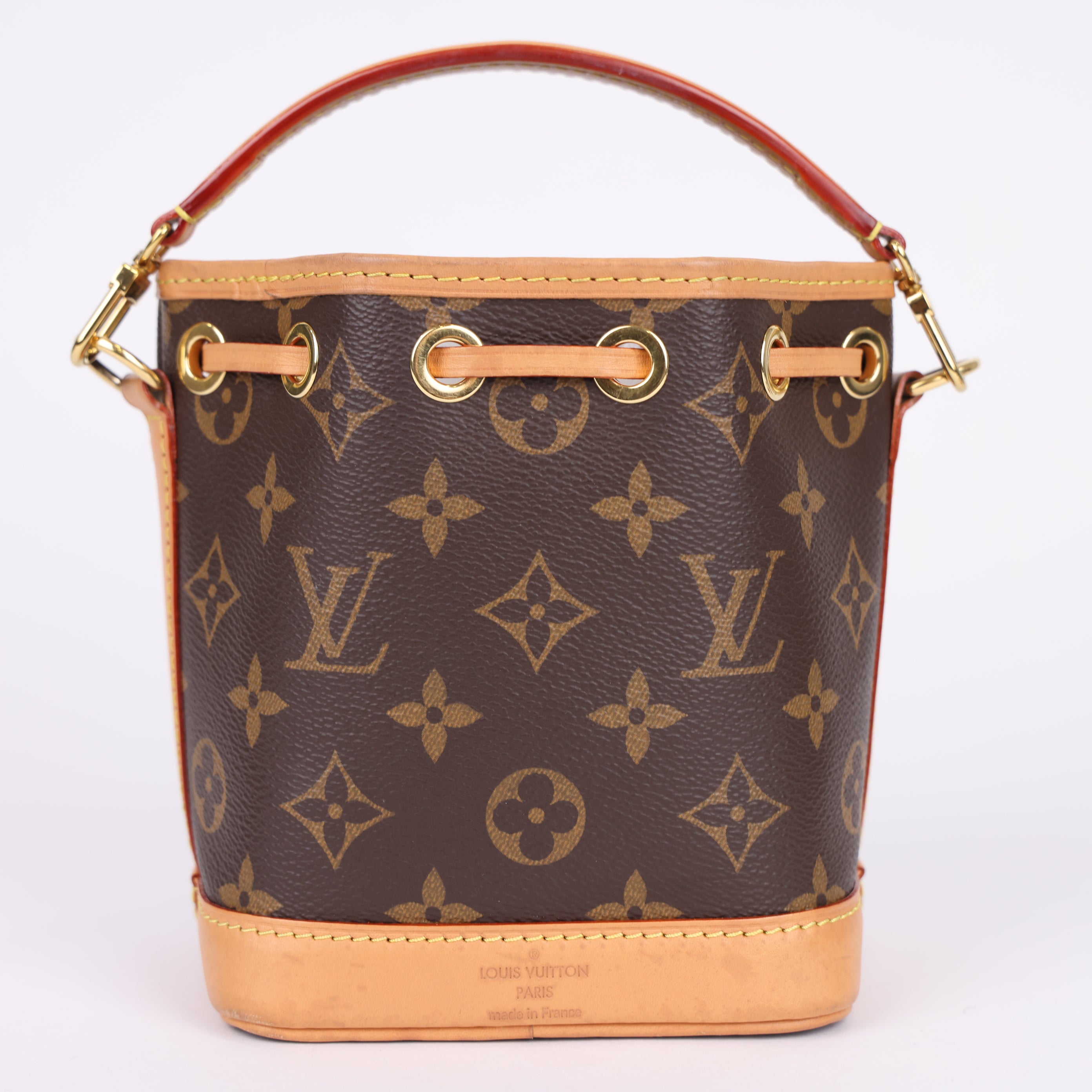 J0955 LOUIS VUITTON Monogram Nano Noe- Pre Owned