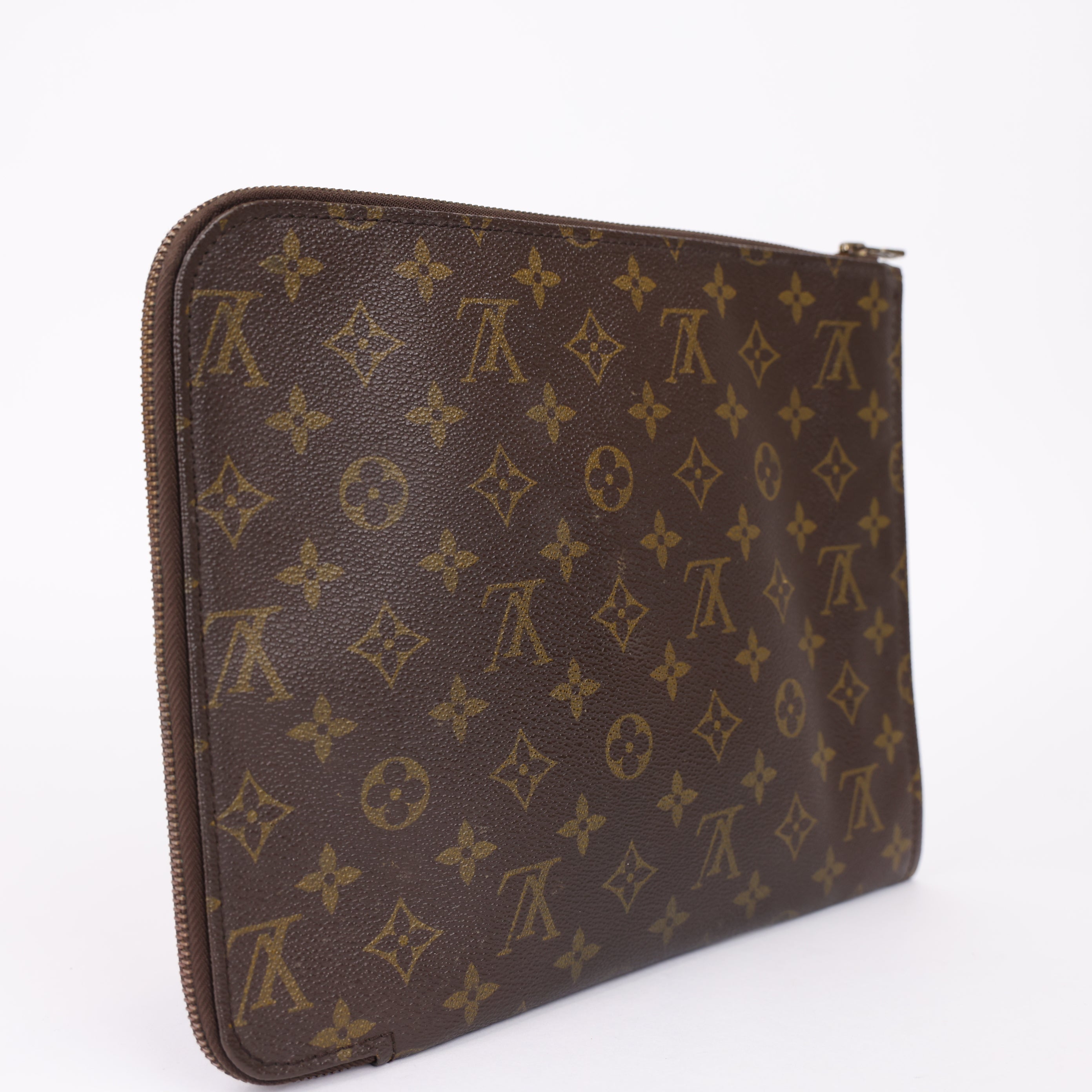J0969 Louis Vuitton Monogram Poche Documents Portfolio business bag- Pre Owned
