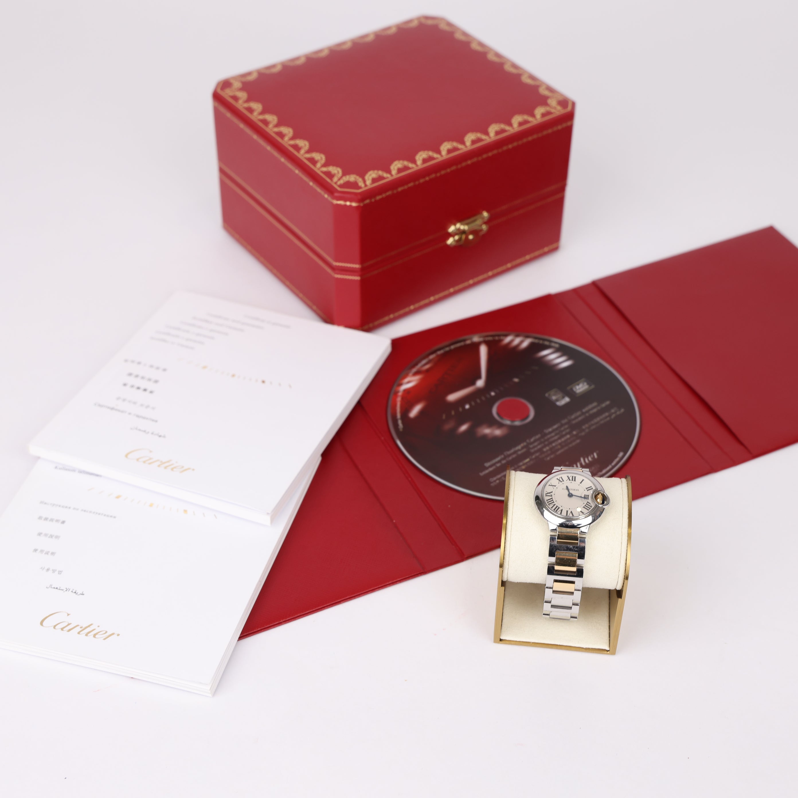 J0971 Cartier Ballon Bleu 28mm with Full Set- Pre Owned