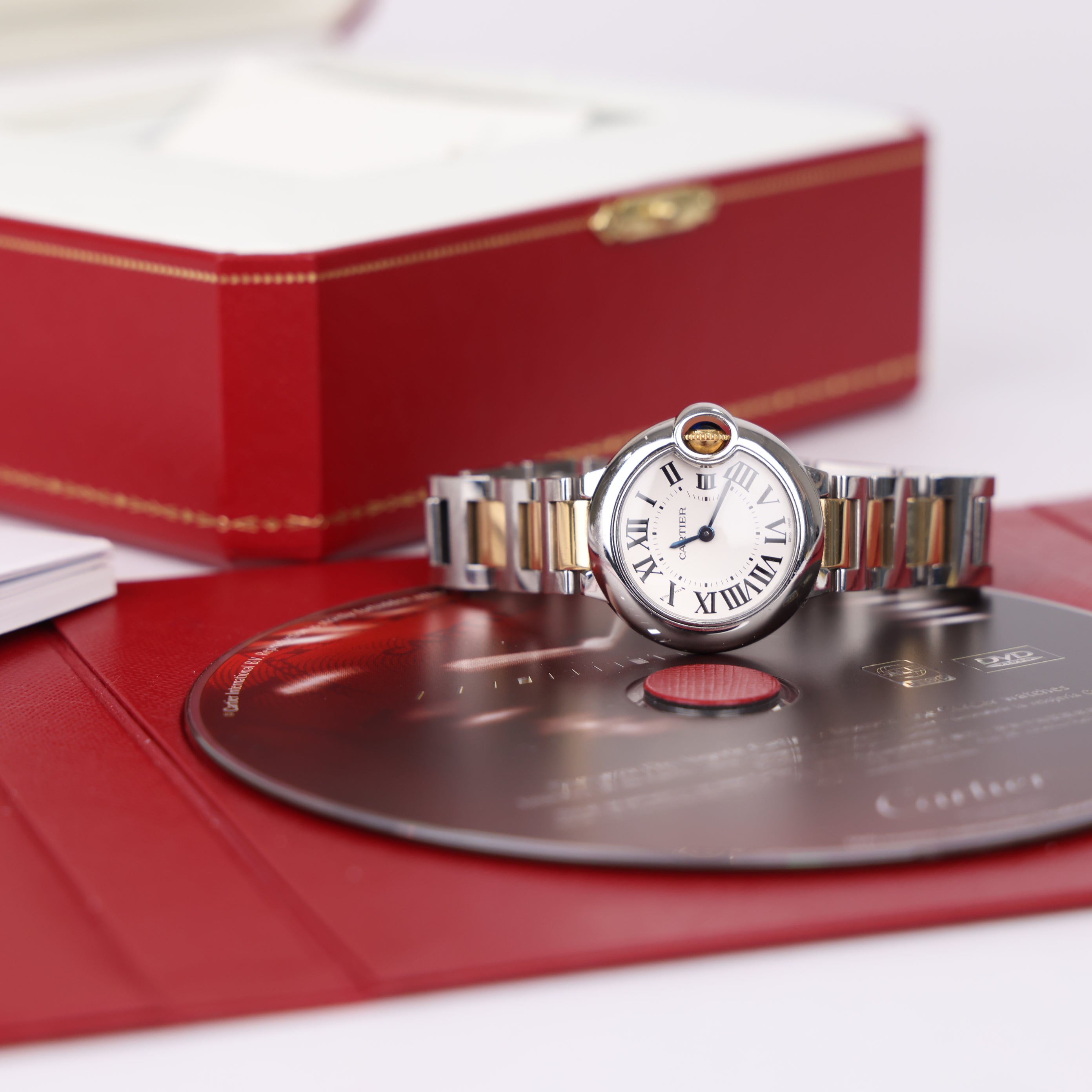 J0971 Cartier Ballon Bleu 28mm with Full Set- Pre Owned