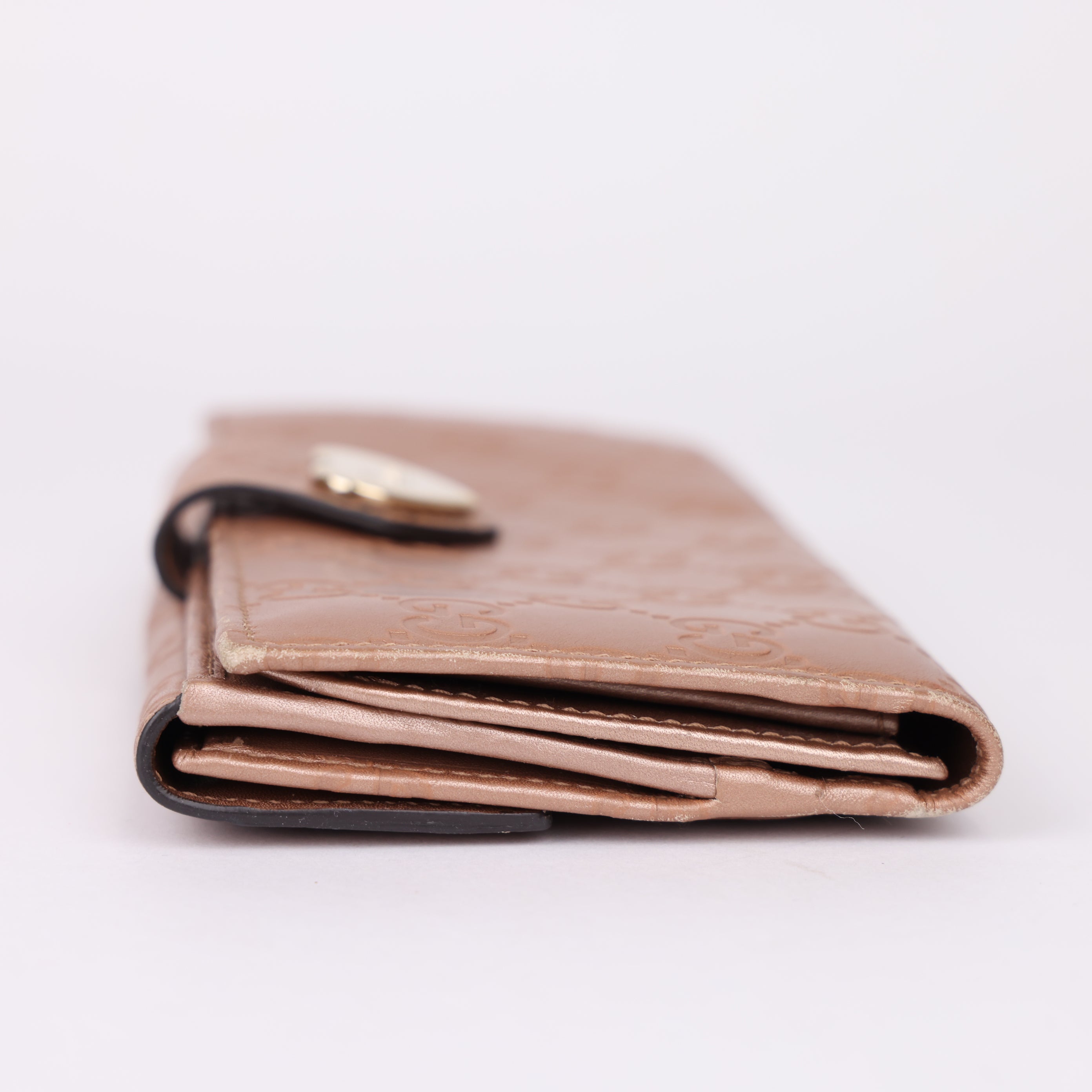 J0982 GUCCI Love Heart GG Wallet- Pre Owned