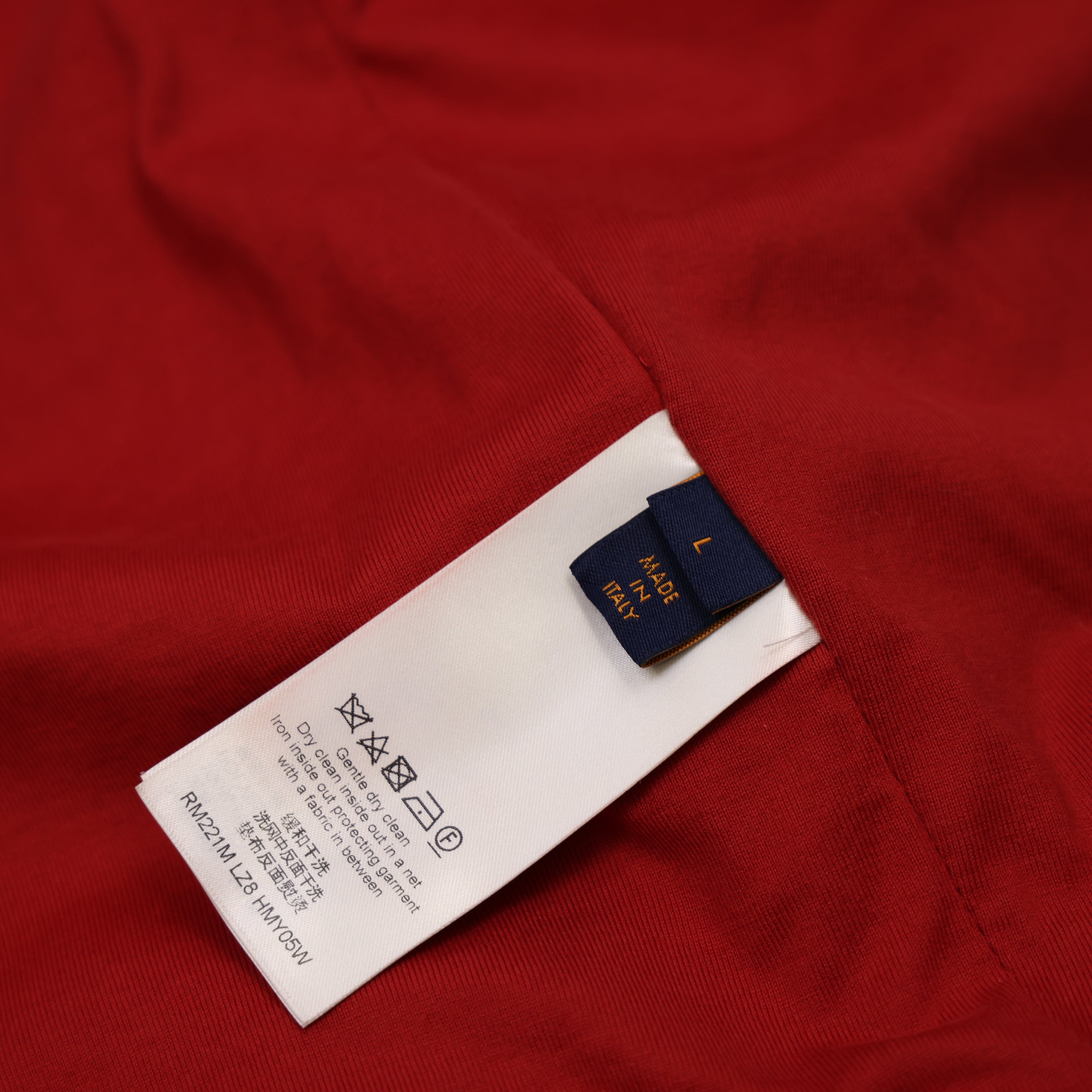 J0990 Louis Vuitton x Nigo Jacquard Damier Fleece Blouson size L- Pre Owned