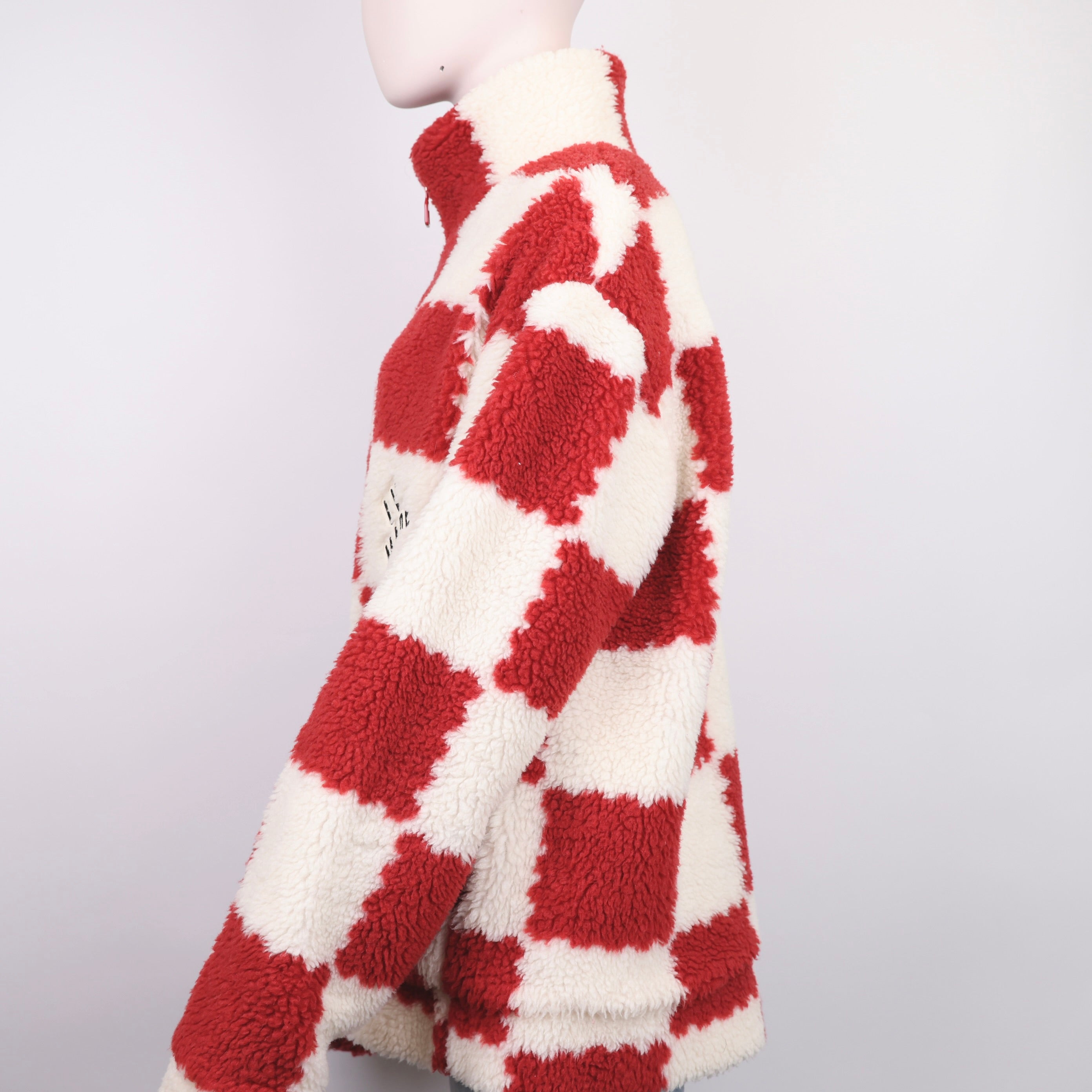 J0990 Louis Vuitton x Nigo Jacquard Damier Fleece Blouson size L- Pre Owned