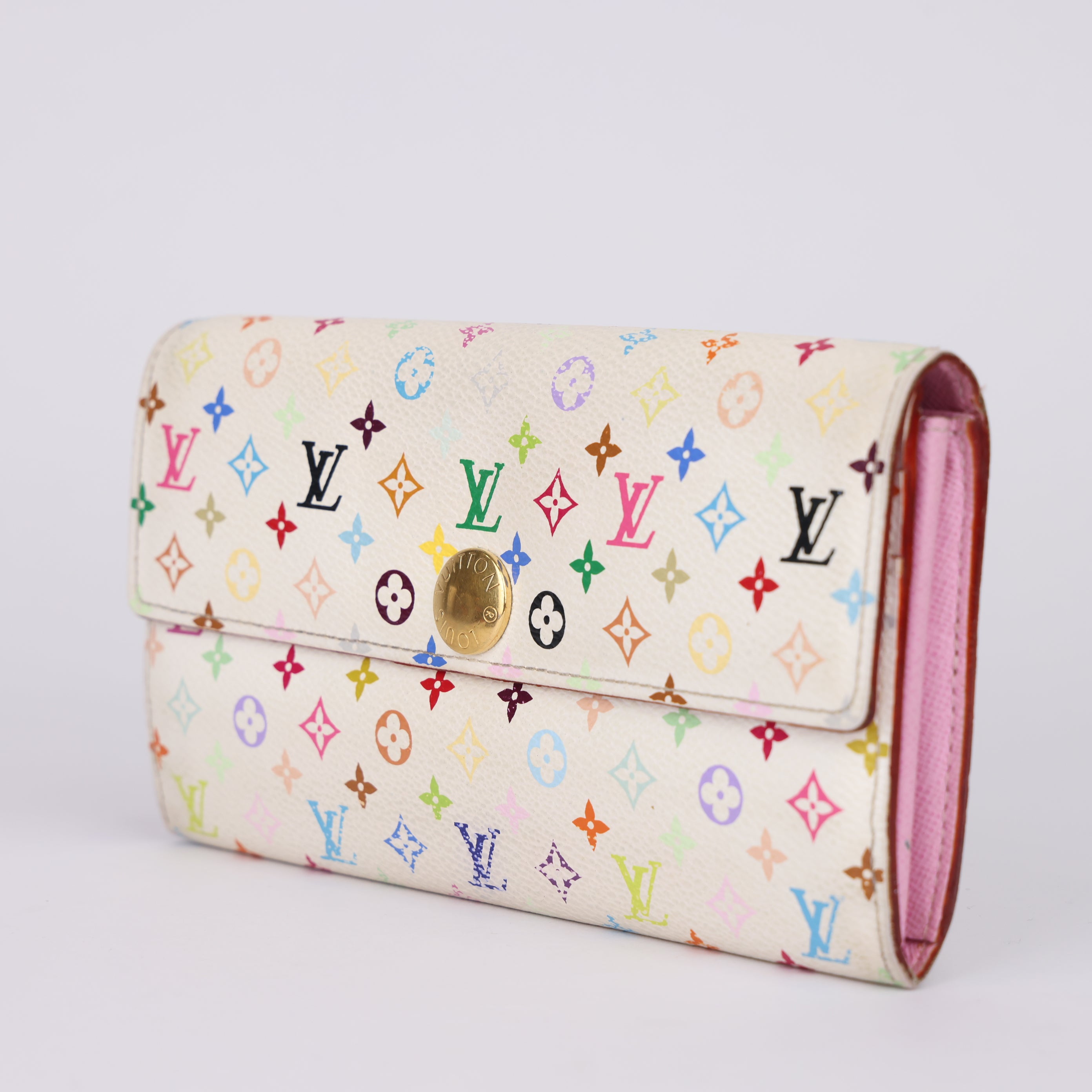 J1993 Louis Vuitton X Takashi Murakami Multicolor  Wallet Pre-Owned