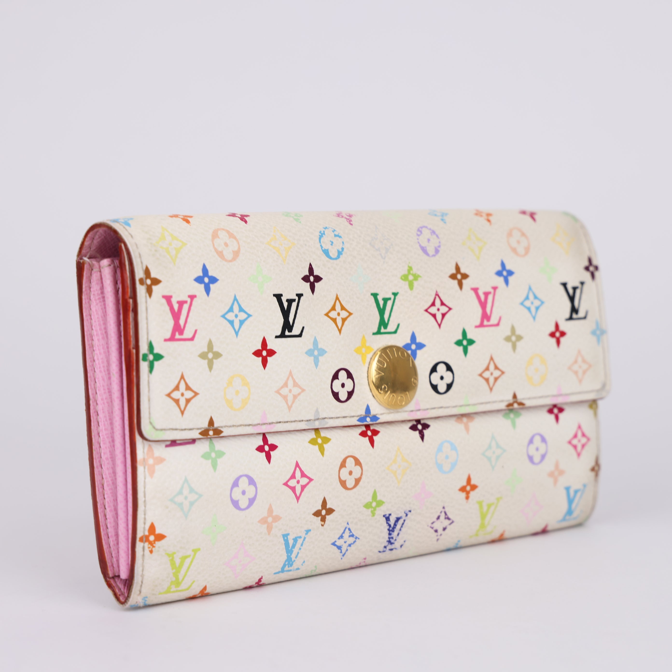 J1993 Louis Vuitton X Takashi Murakami Multicolor  Wallet Pre-Owned