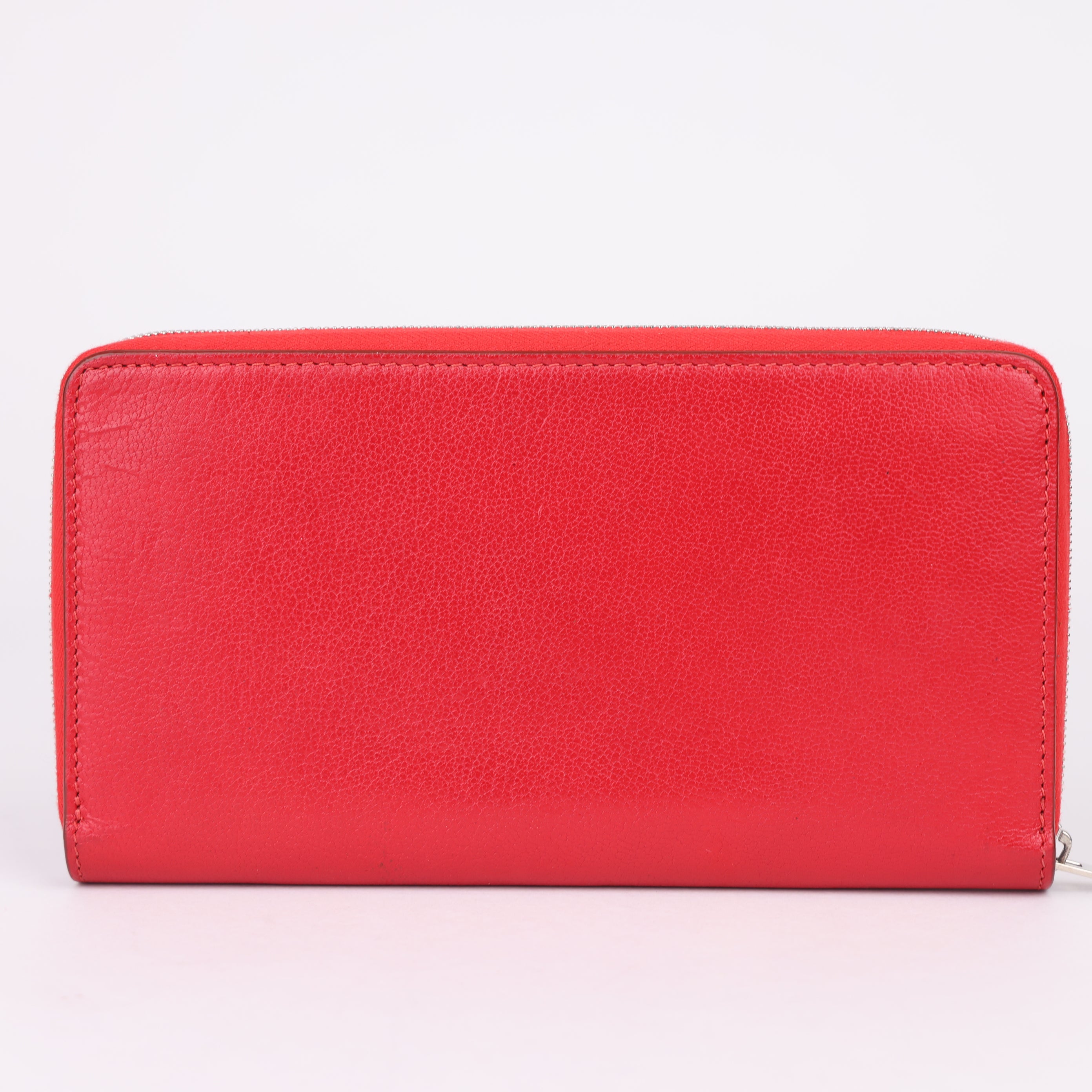 J2002 Céline Celine wallet Red Pre-Owned
