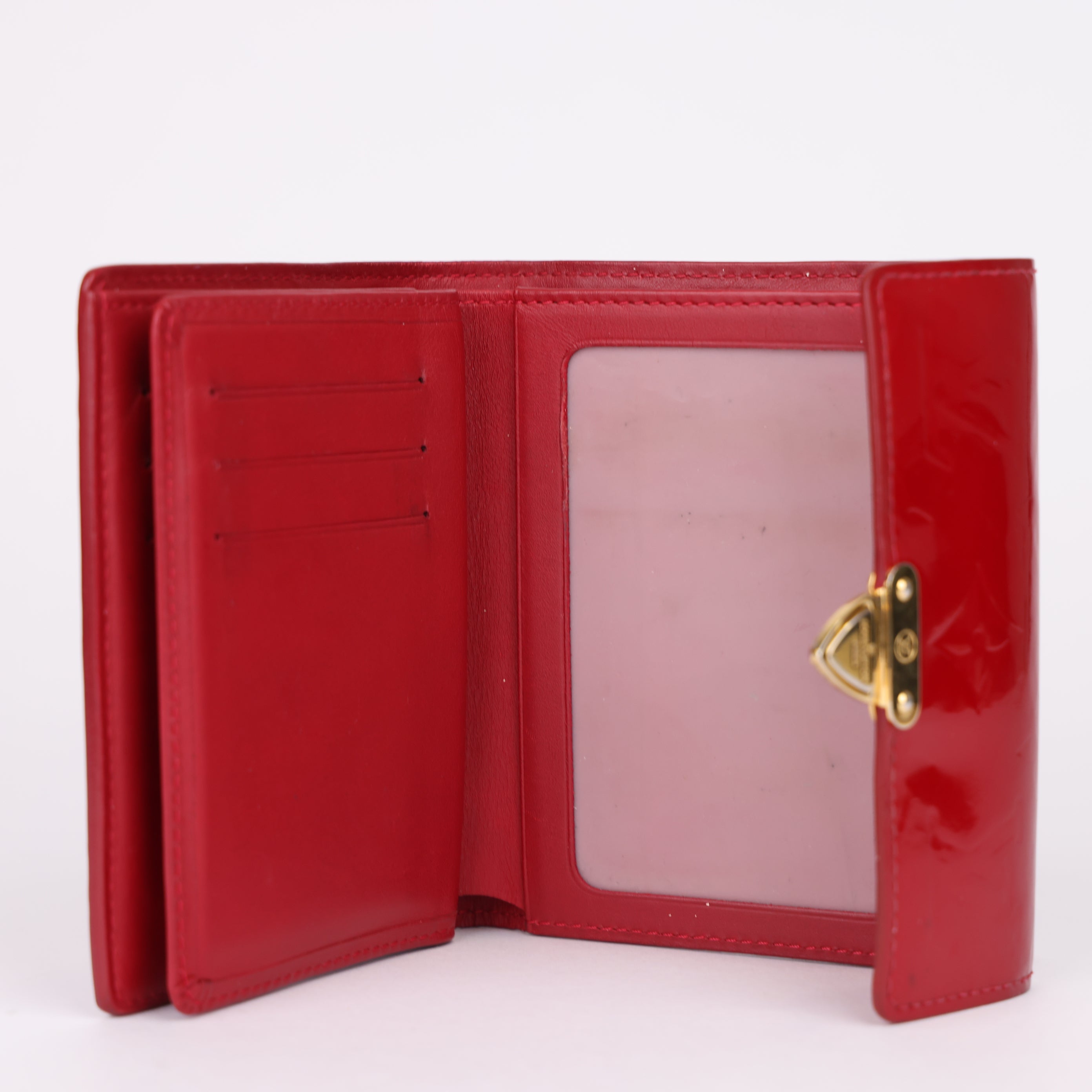 J1981 Louis Vuitton Koala wallet in Red Pre-Owned