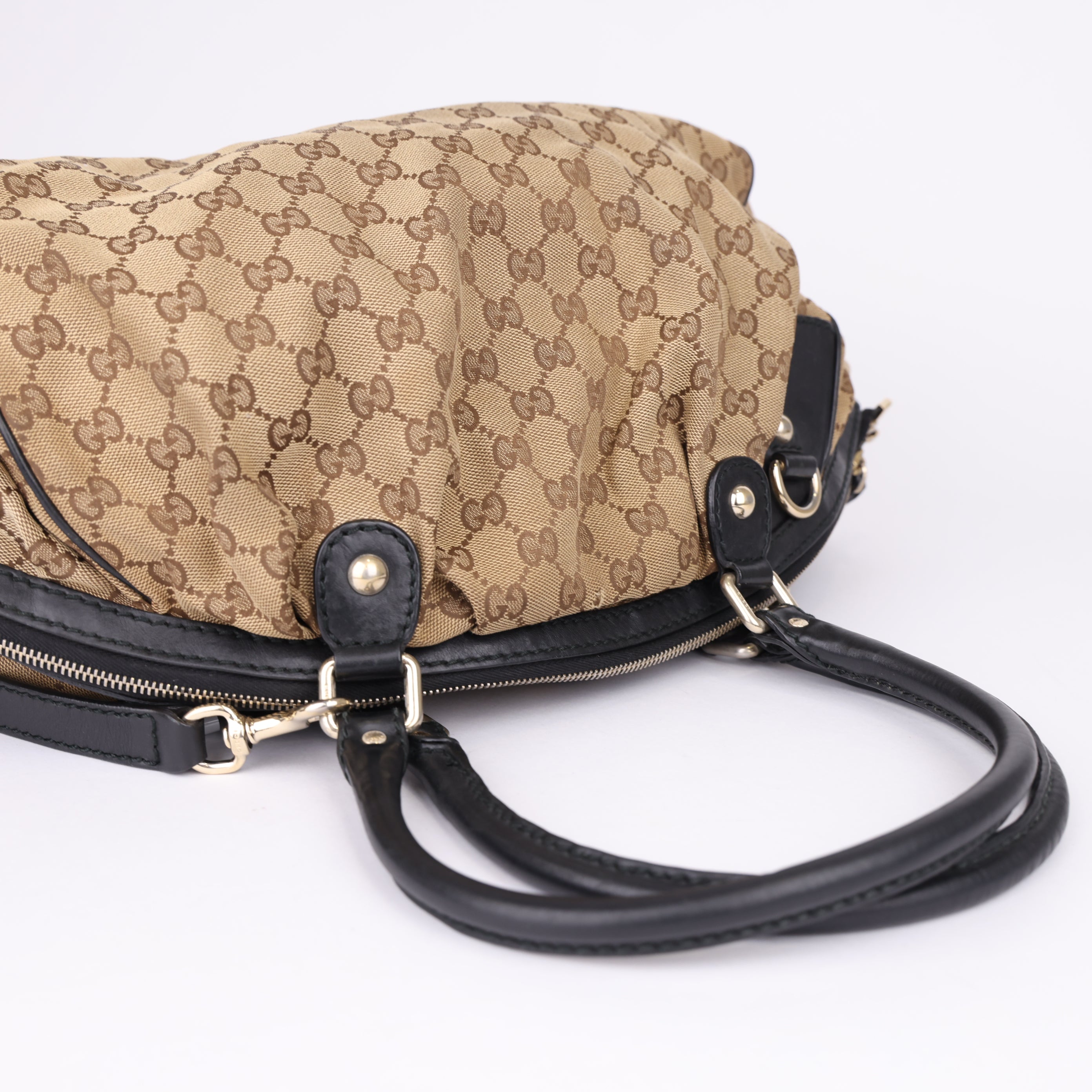 J1989 Gucci GG Sukey Tote Shoulder Bag- Pre Owned